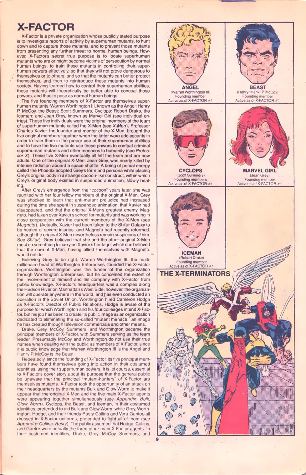 Read online The Official Handbook of the Marvel Universe Deluxe Edition comic -  Issue #15 - 11