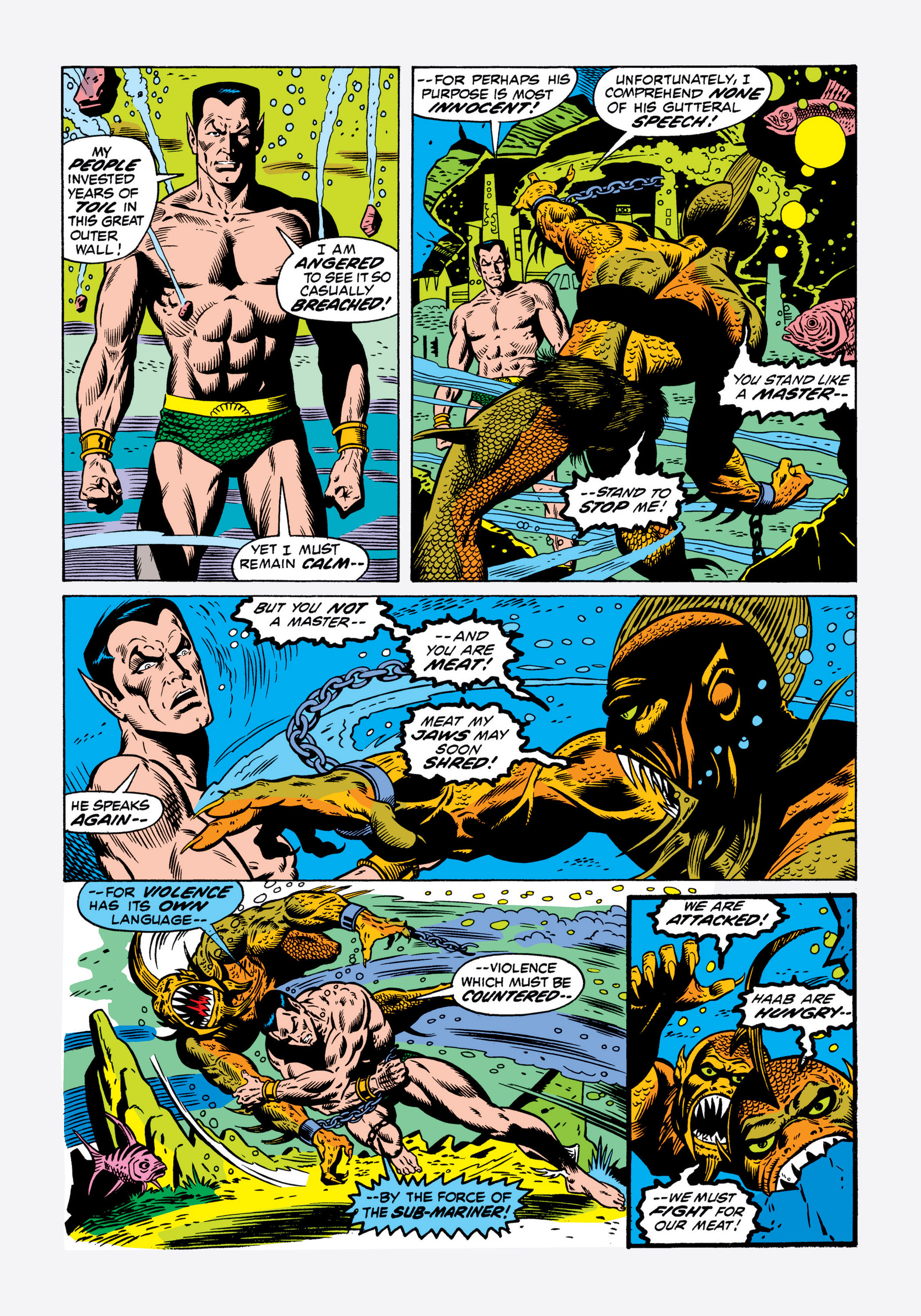 Read online Marvel Masterworks: The Sub-Mariner comic -  Issue # TPB 7 (Part 2) - 36