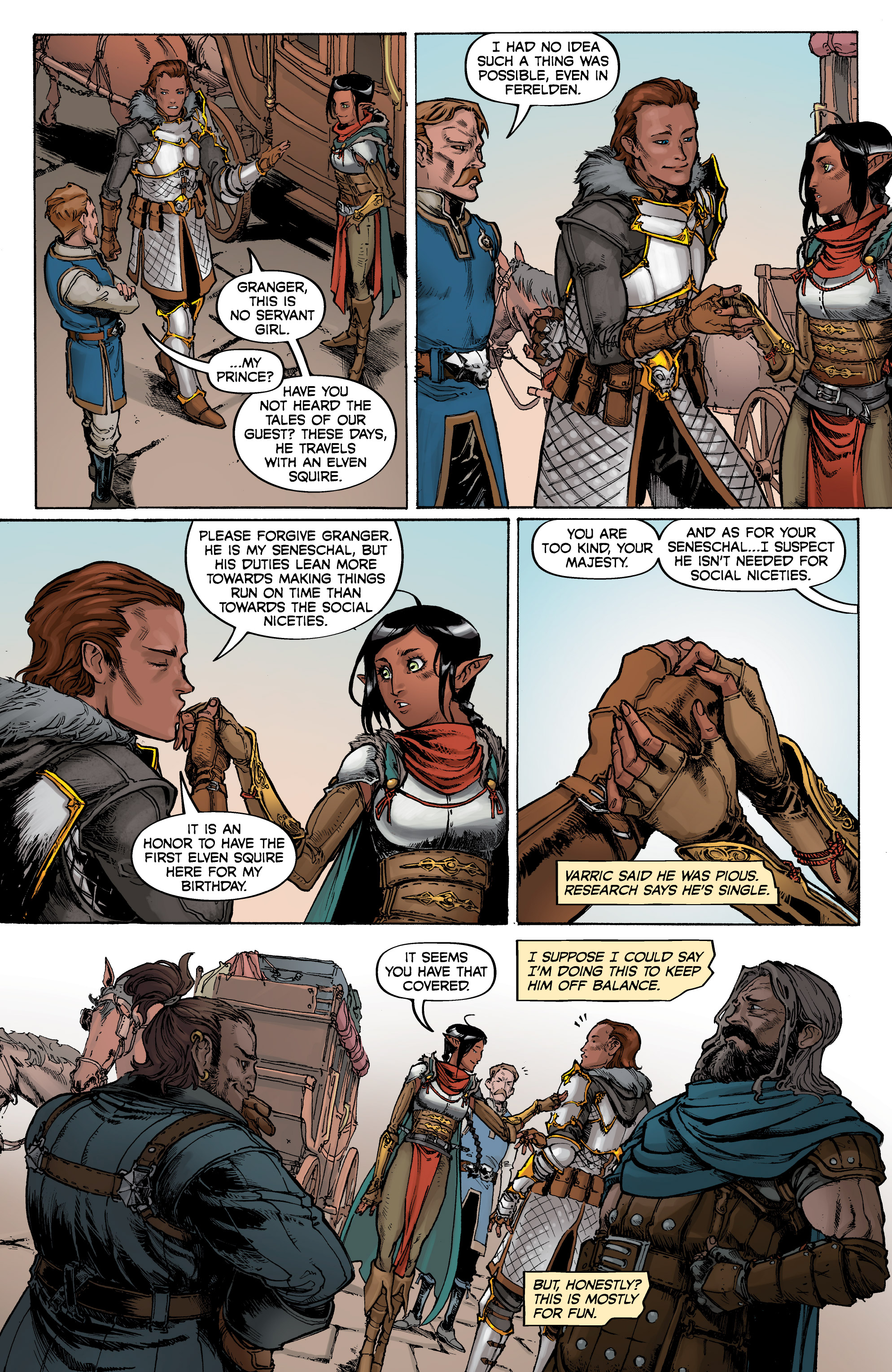 Read online Dragon Age: The First Five Graphic Novels comic -  Issue # TPB (Part 4) - 52