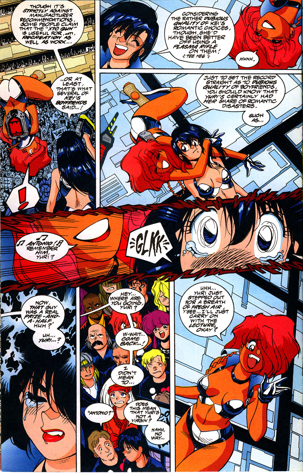 Read online Dirty Pair: Fatal But Not Serious comic -  Issue #3 - 10