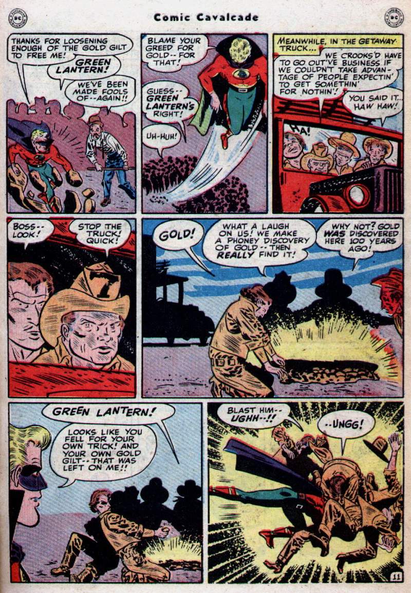 Read online Comic Cavalcade comic -  Issue #28 - 39