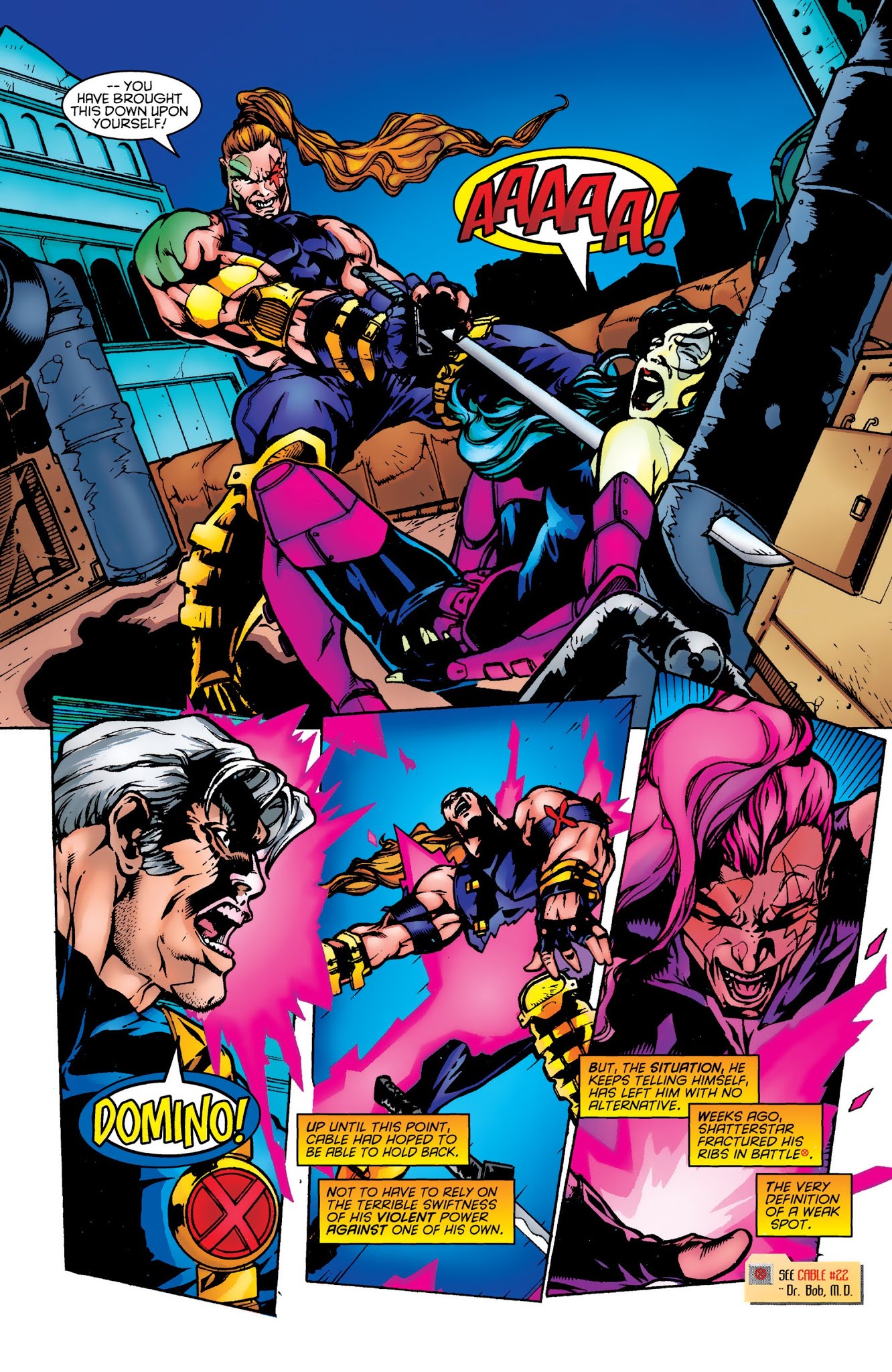 Read online Cable & X-Force: Onslaught Rising comic -  Issue # TPB - 97