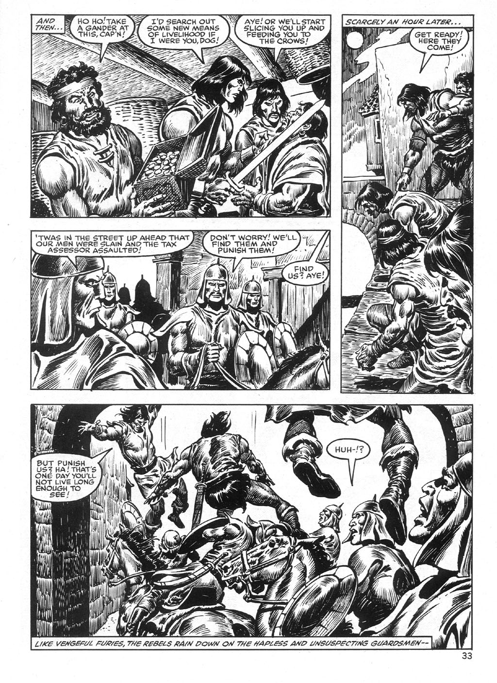 Read online The Savage Sword Of Conan comic -  Issue #99 - 32
