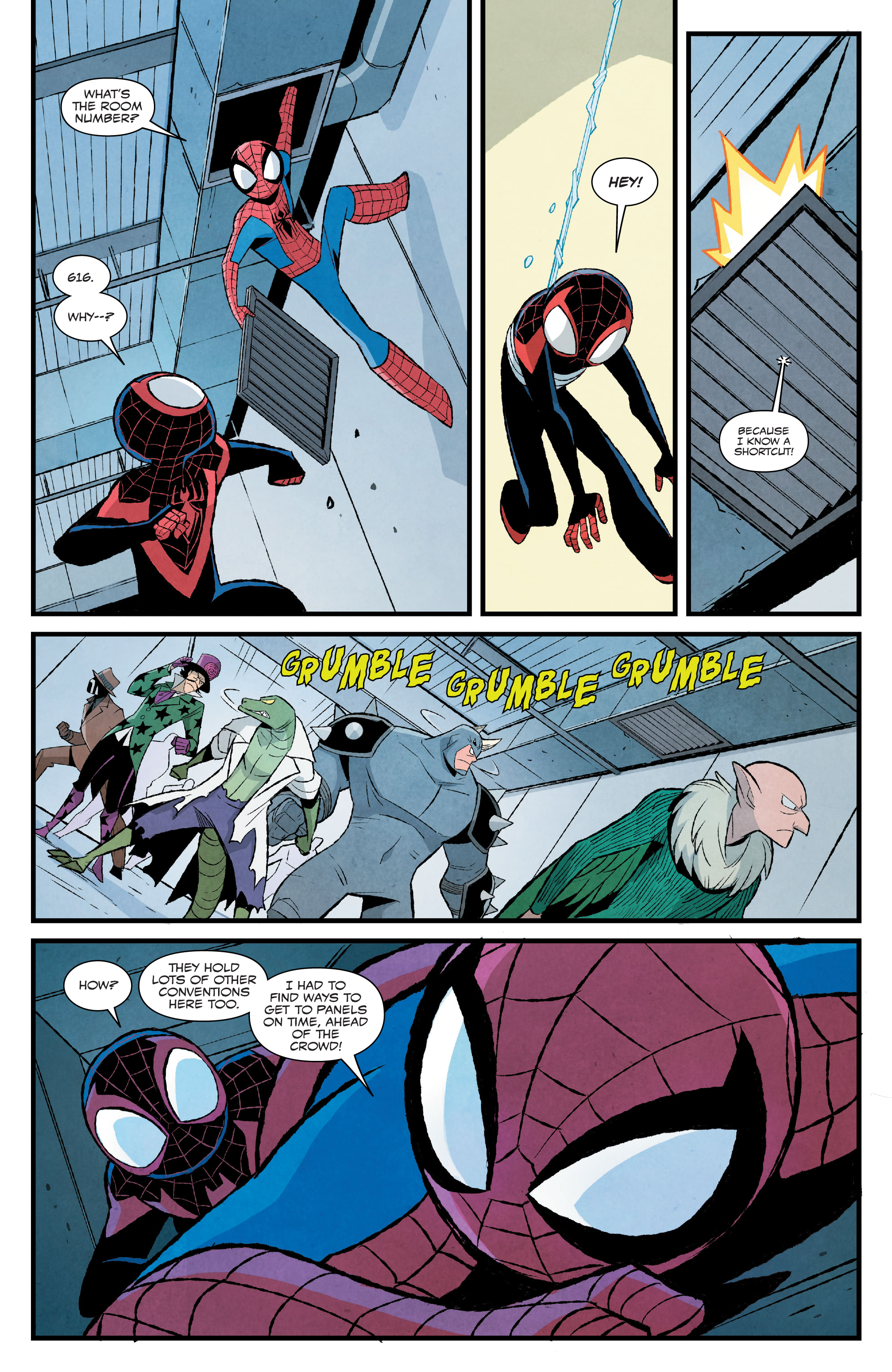 Read online Peter Parker And Miles Morales Spider-Men Double Trouble comic -  Issue #4 - 9