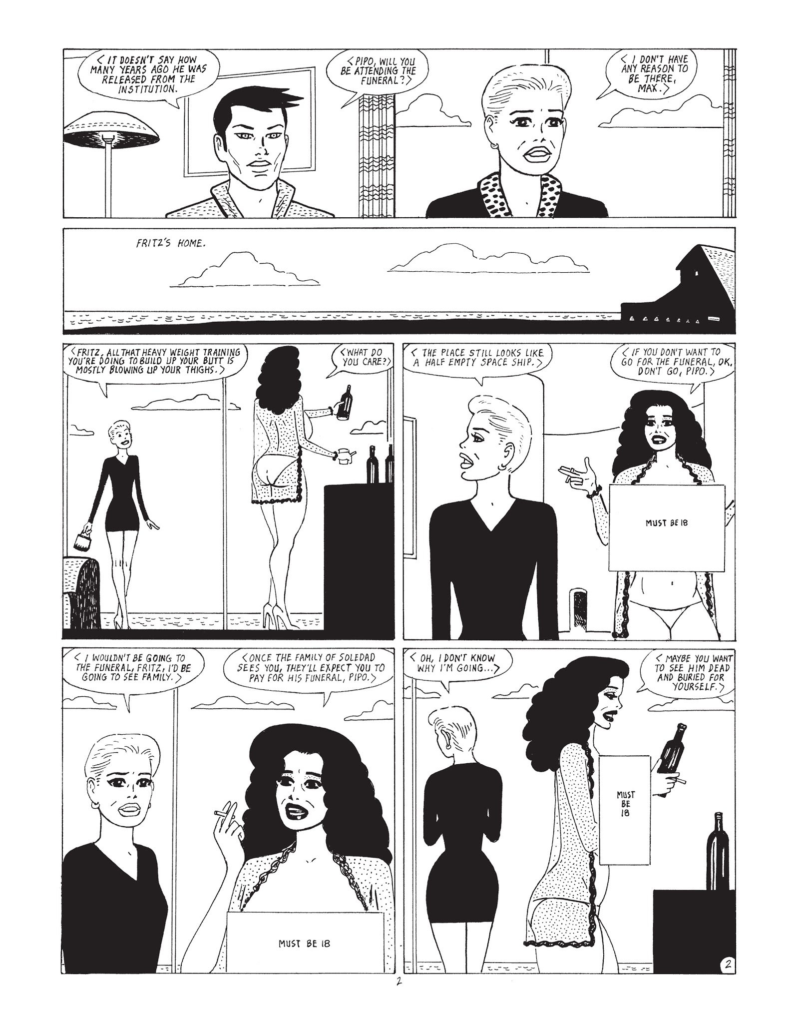 Read online Love and Rockets (2016) comic -  Issue #4 - 4