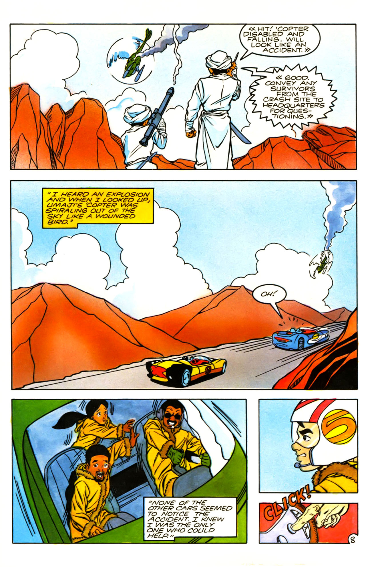Read online The New Adventures of Speed Racer comic -  Issue #5 - 12