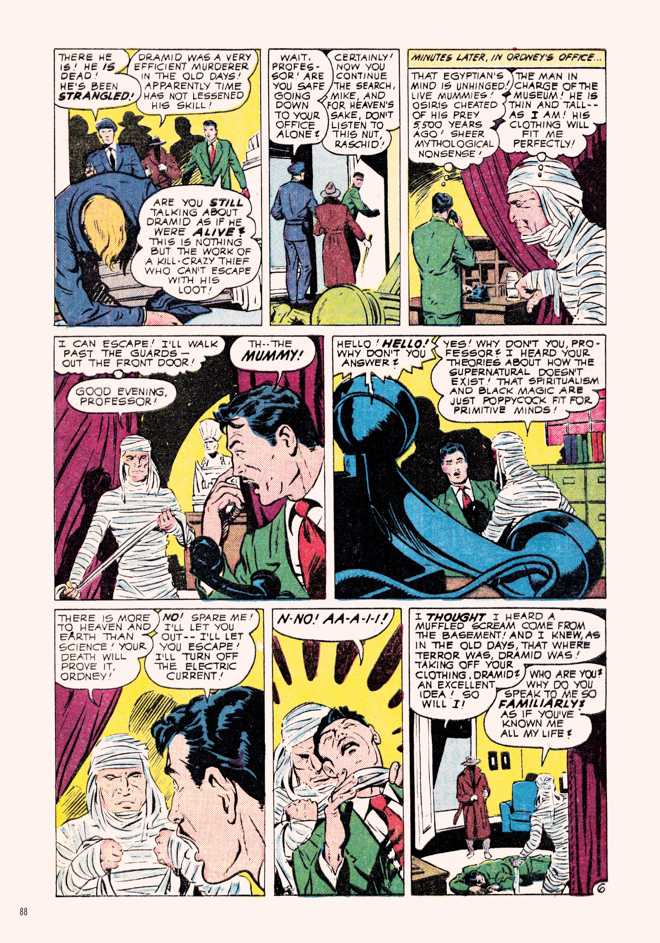 Read online Classic Monsters of Pre-Code Horror Comics: Mummies comic -  Issue # TPB - 88