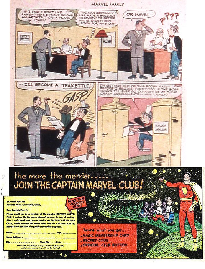 Read online The Marvel Family comic -  Issue #73 - 17