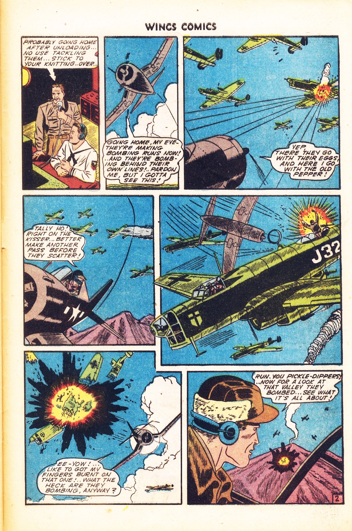 Read online Wings Comics comic -  Issue #50 - 45
