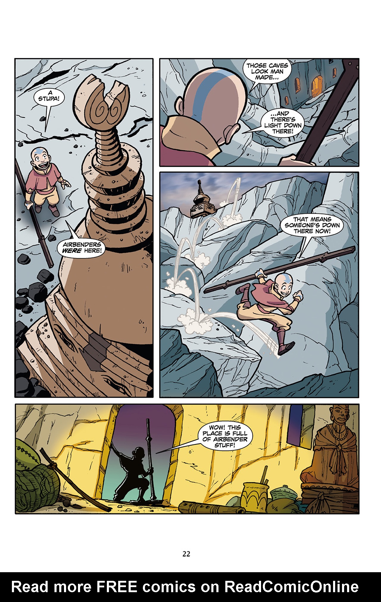 Read online Nickelodeon Avatar: The Last Airbender - The Lost Adventures comic -  Issue # Full - 23