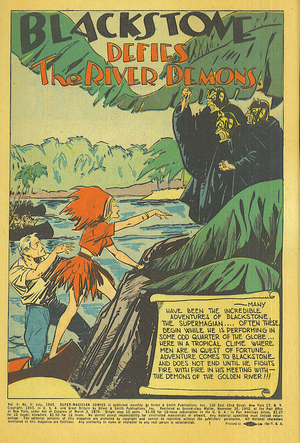 Read online Super-Magician Comics comic -  Issue #39 - 2
