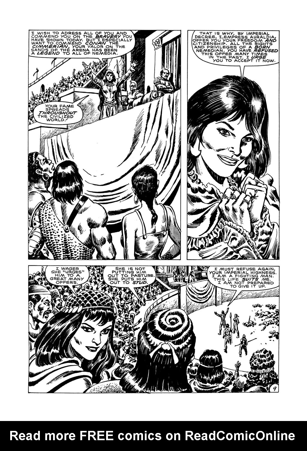 Read online The Savage Sword Of Conan comic -  Issue #147 - 13