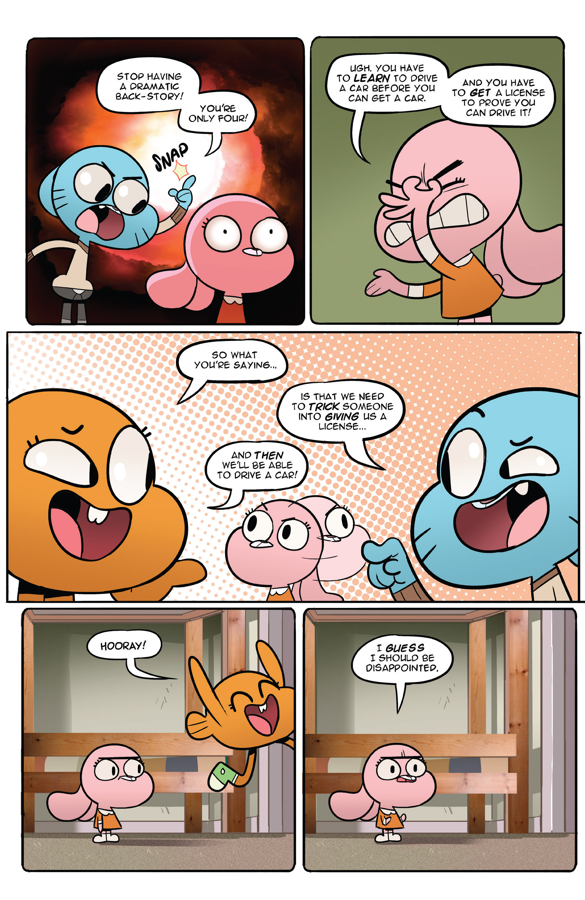 Read online The Amazing World of Gumball comic -  Issue #1 - 13