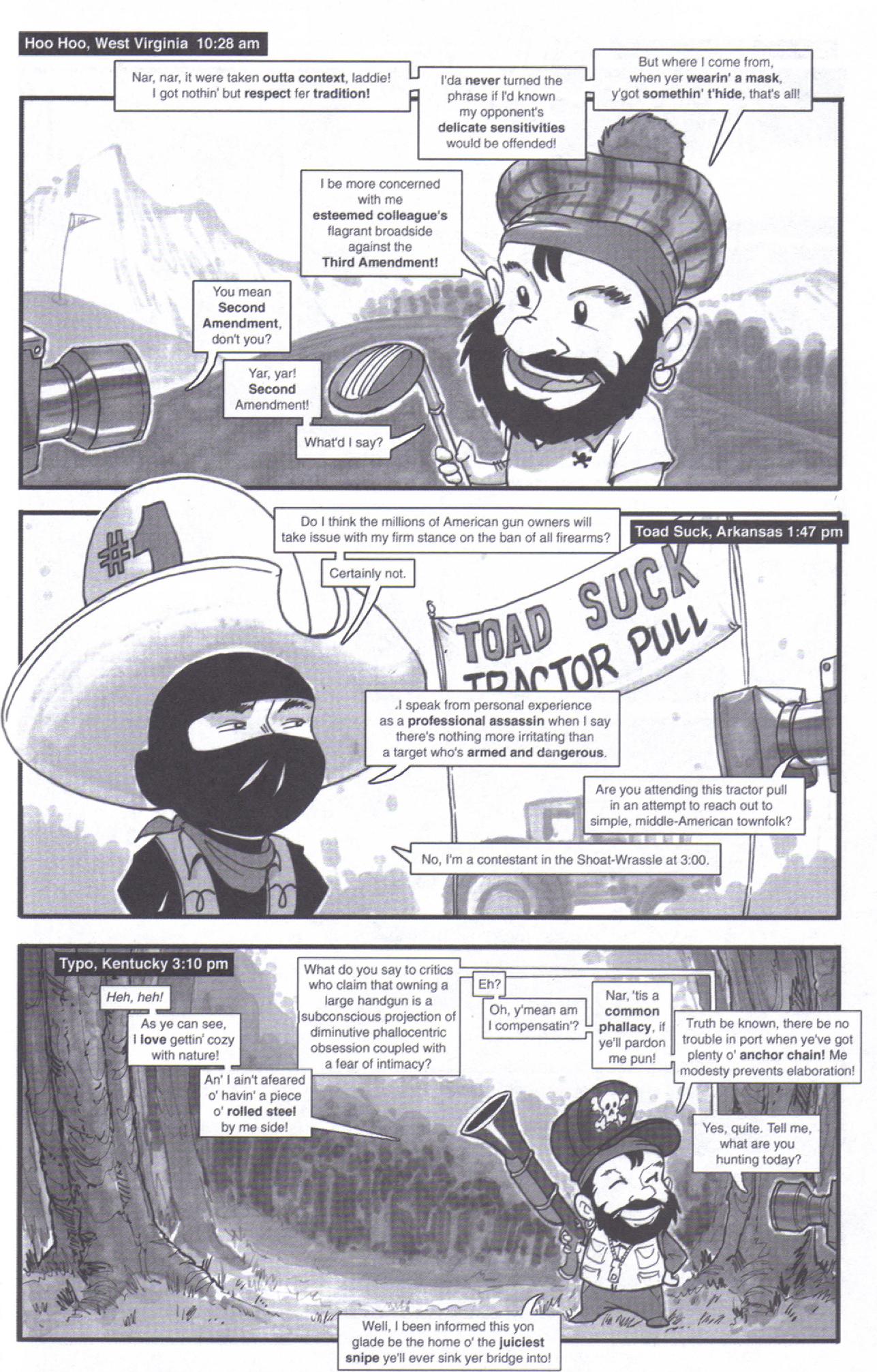 Read online Pirates vs Ninjas: Debate in '08 comic -  Issue # Full - 5