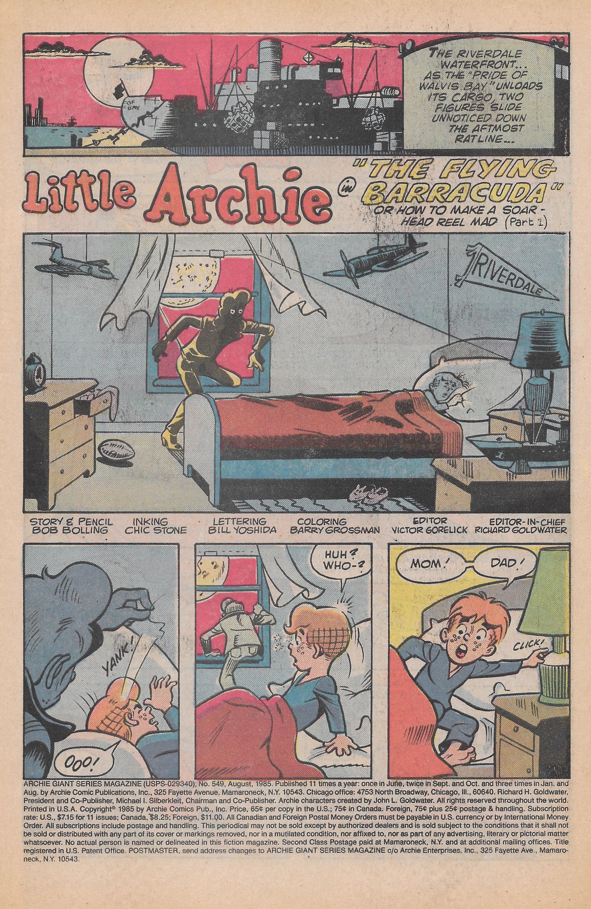 Read online Archie Giant Series Magazine comic -  Issue #549 - 3