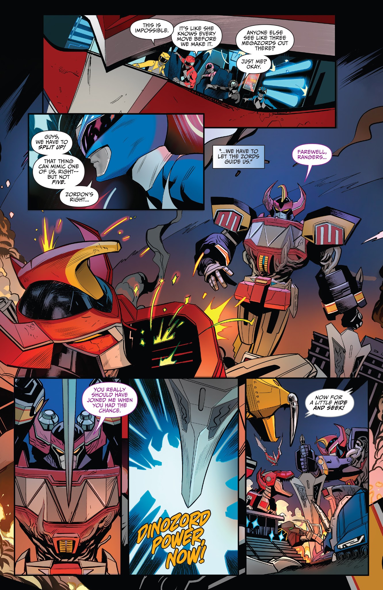 Read online Saban's Go Go Power Rangers comic -  Issue #8 - 14