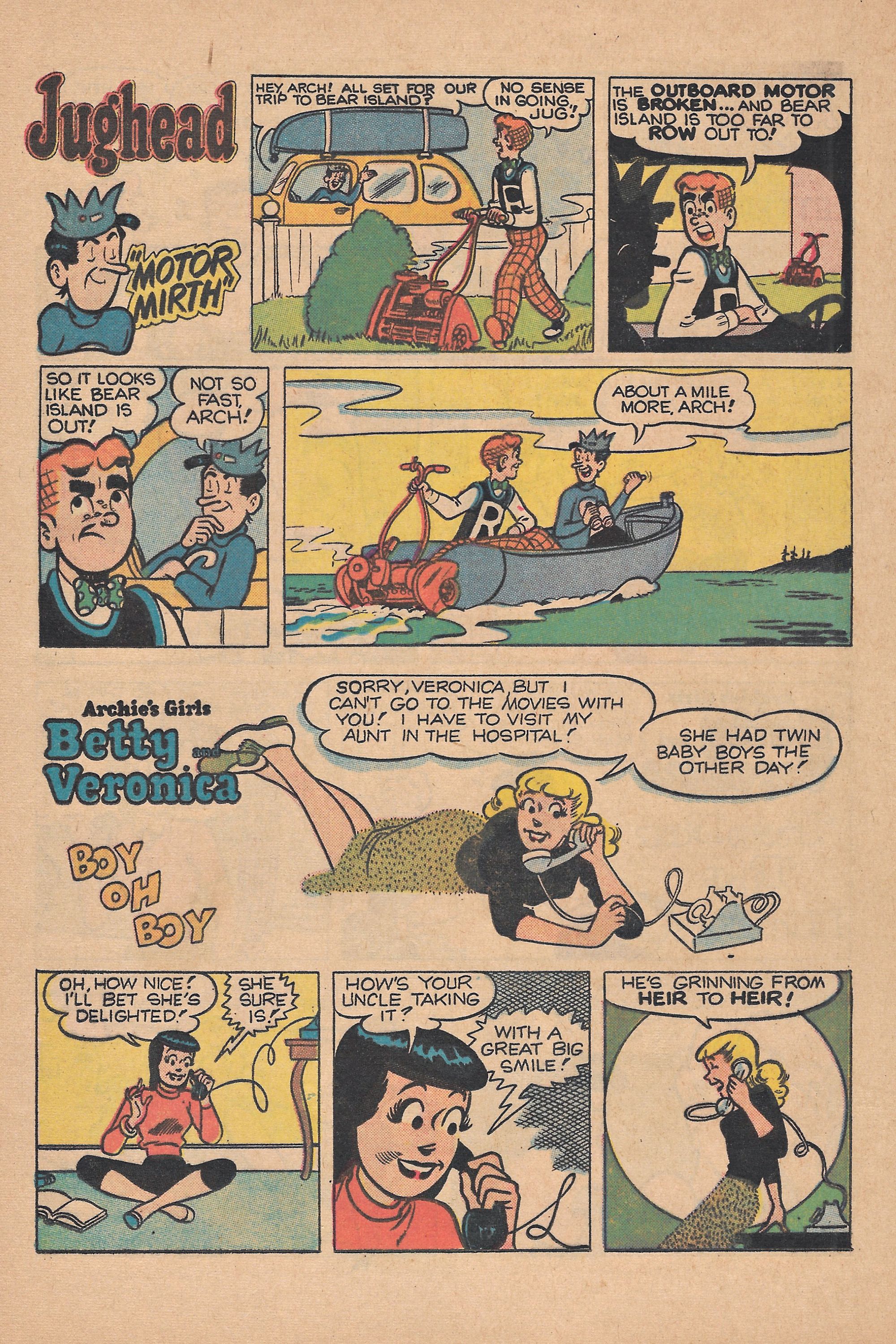 Read online Archie's Joke Book Magazine comic -  Issue #23 - 12