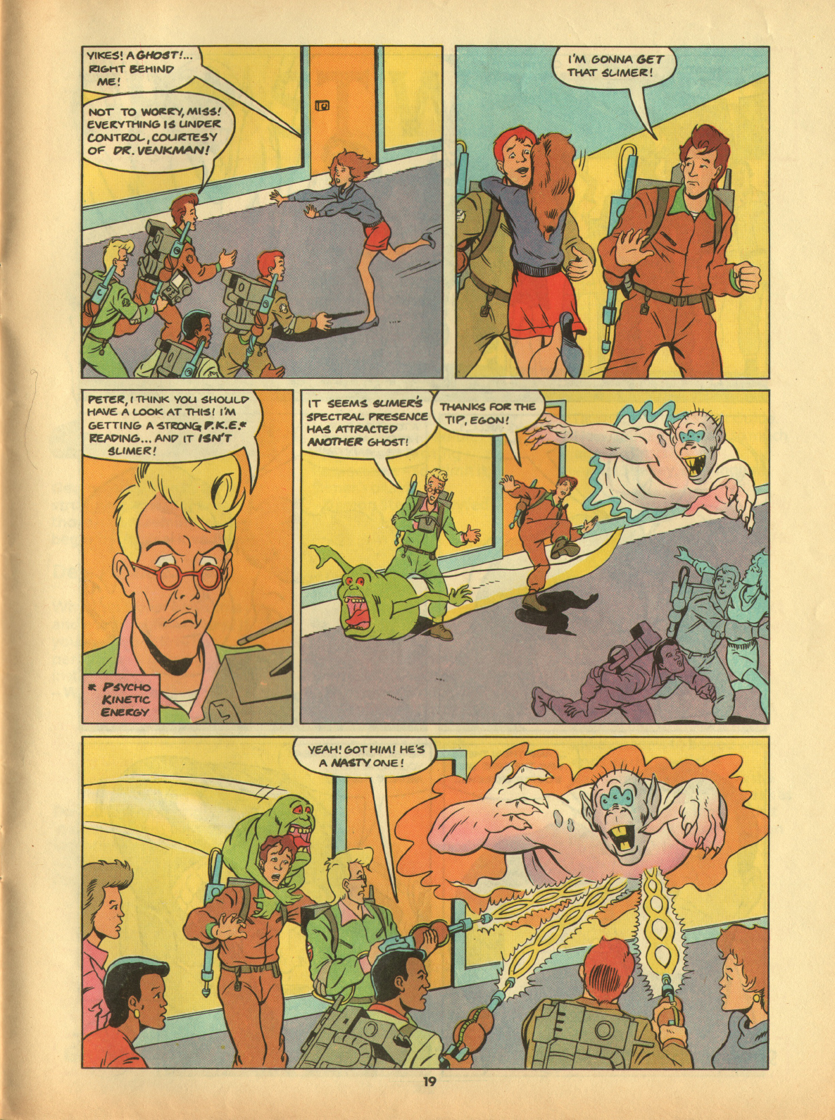 Read online The Real Ghostbusters comic -  Issue #25 - 19