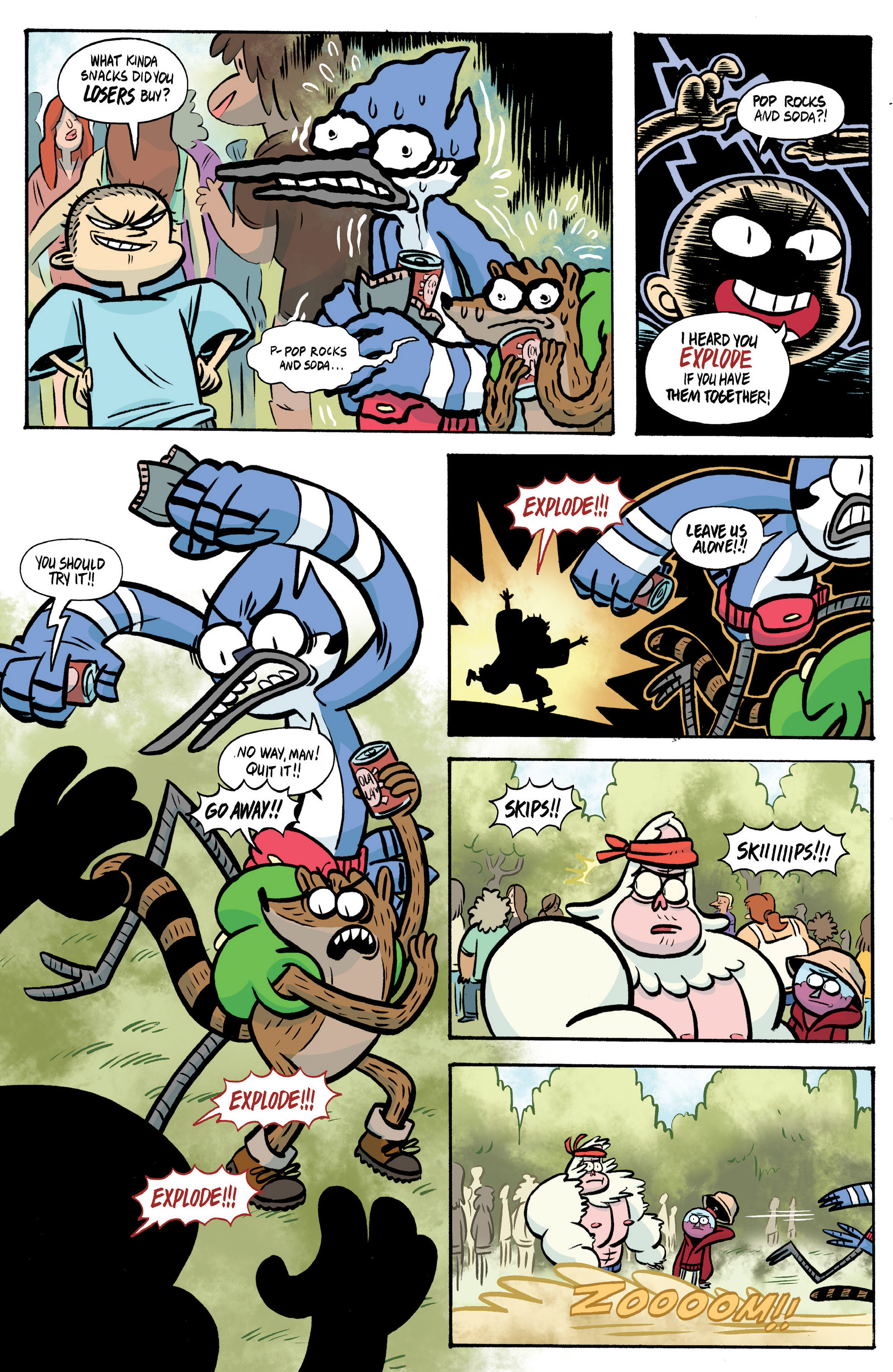 Read online Regular Show: Skips comic -  Issue #1 - 24