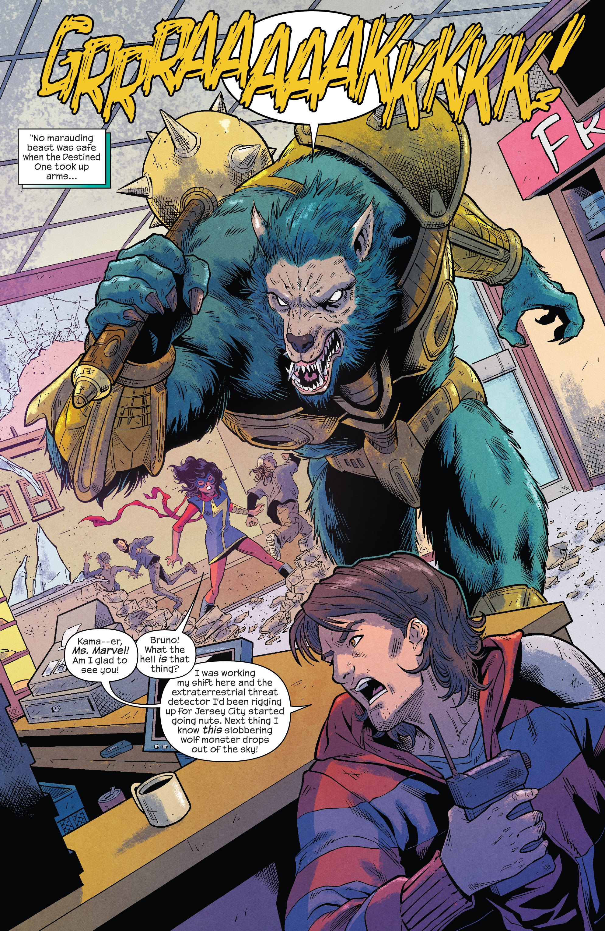 Read online Magnificent Ms. Marvel comic -  Issue # _Director 's Cut - 14