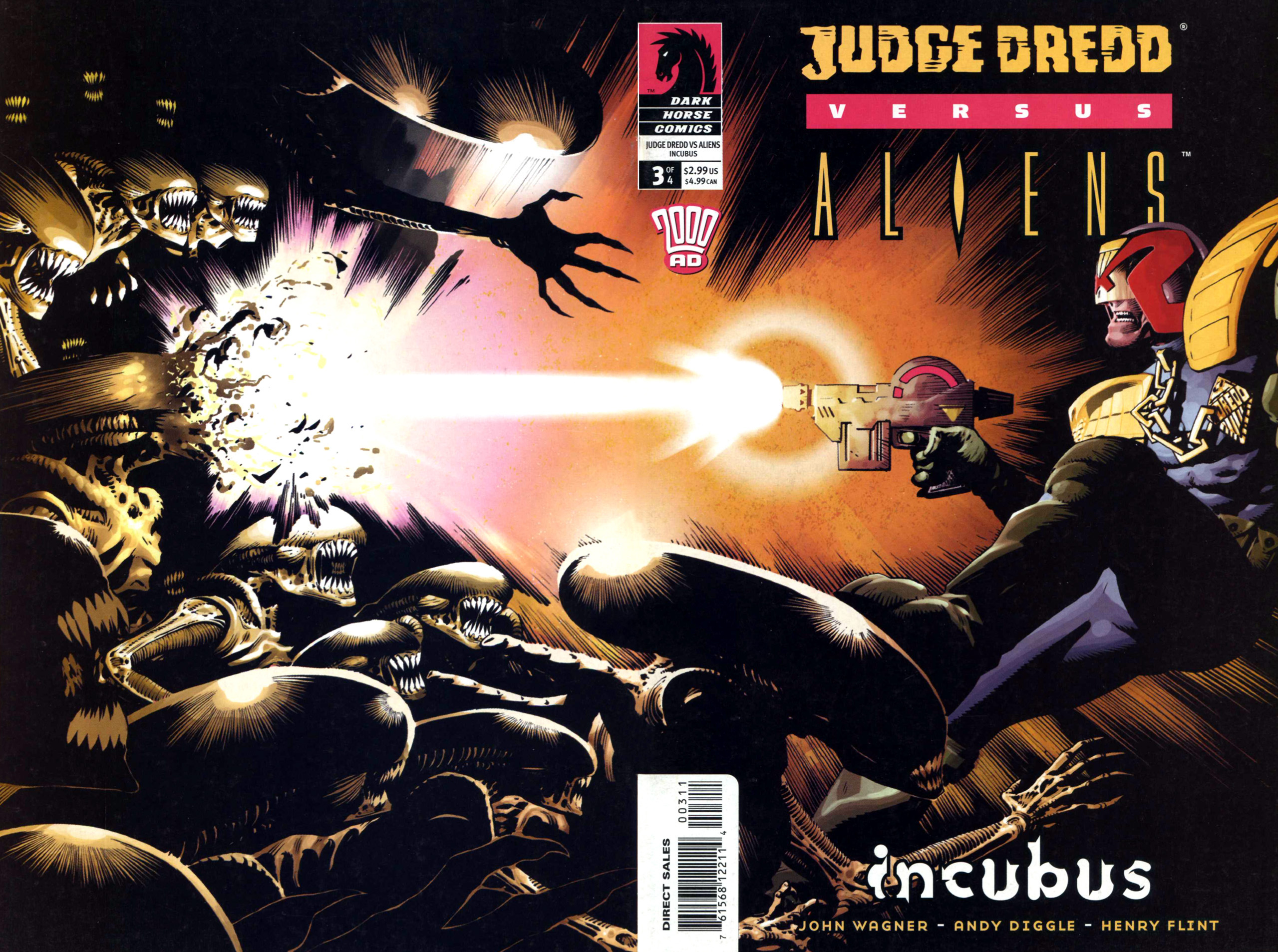 Read online Judge Dredd Vs. Aliens:  Incubus comic -  Issue #3 - 2