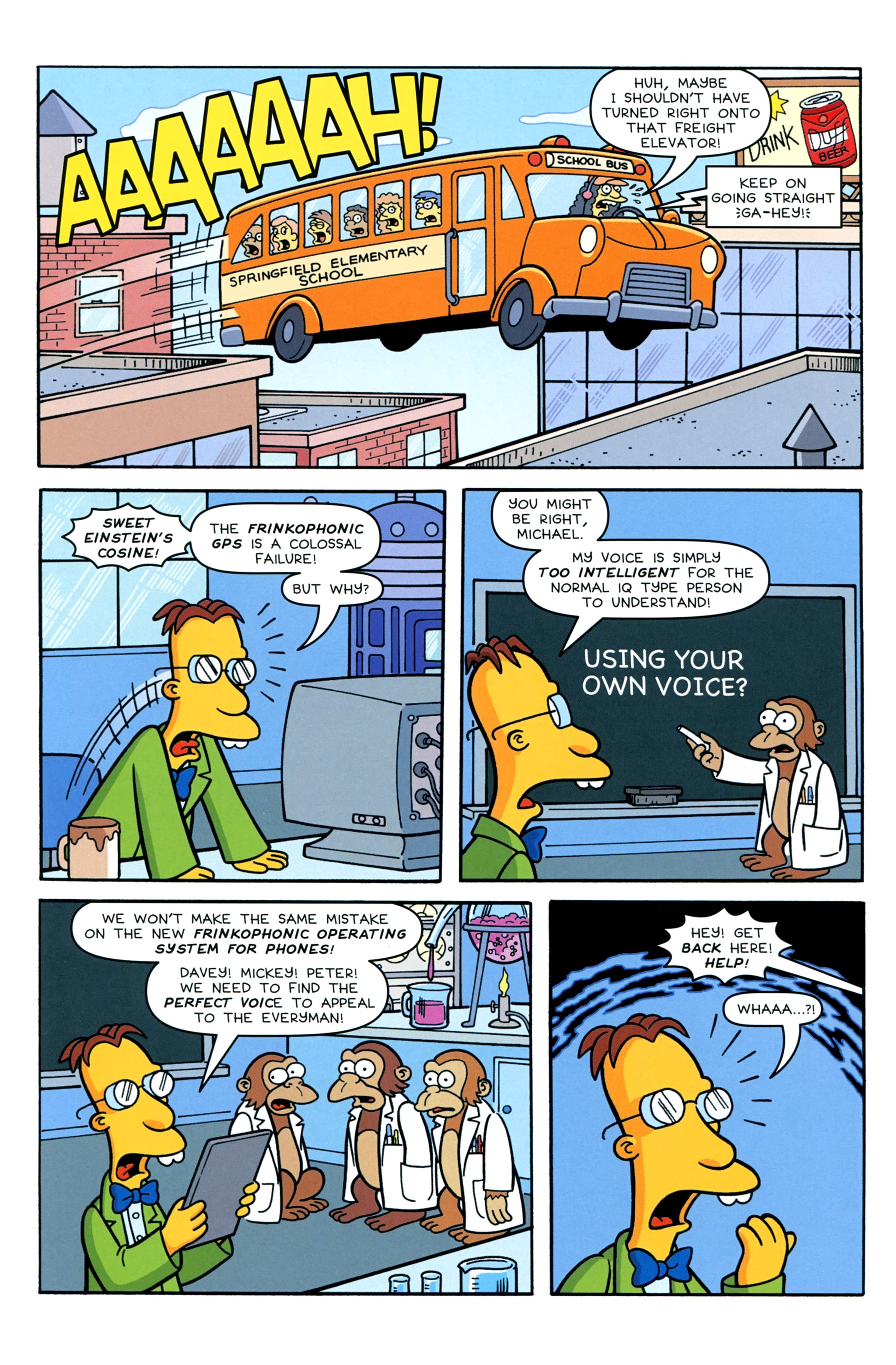 Read online Simpsons Comics comic -  Issue #215 - 4