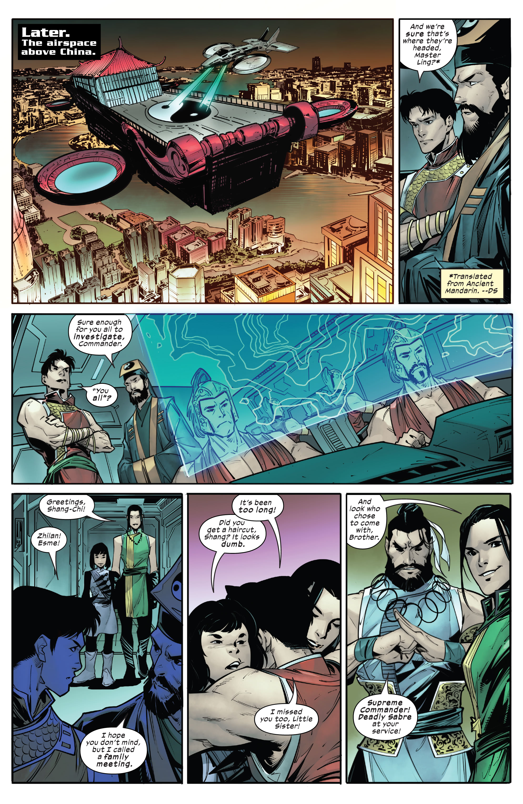 Read online Shang-Chi: Master of the Ten Rings comic -  Issue #1 - 5