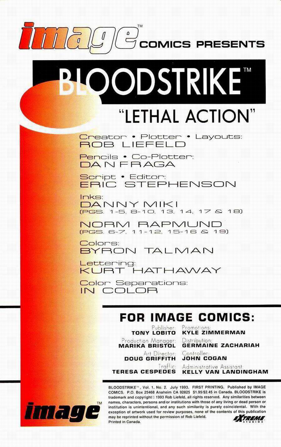 Read online Bloodstrike (1993) comic -  Issue #2 - 2