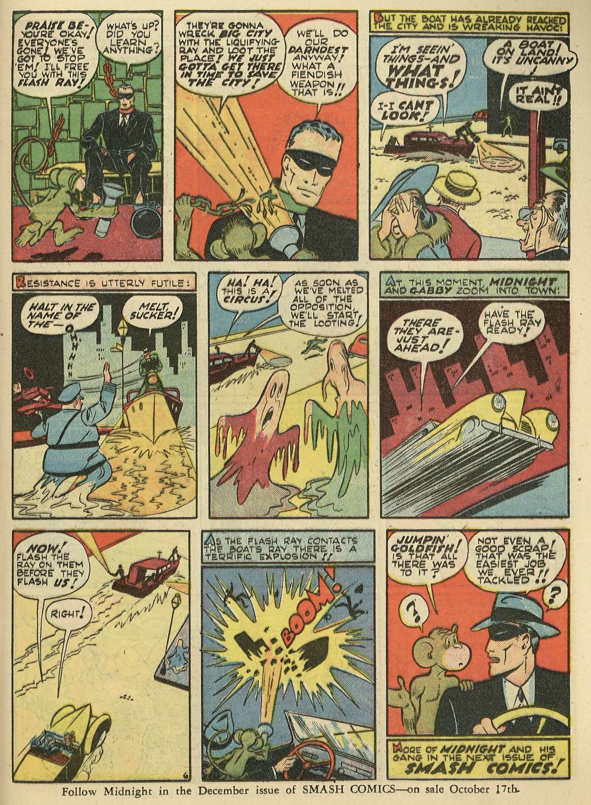 Read online Smash Comics comic -  Issue #28 - 16