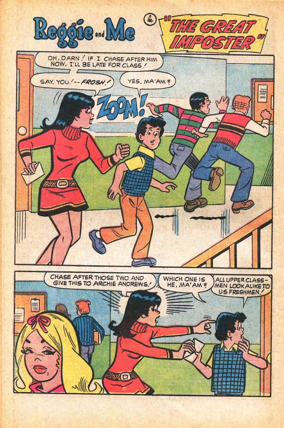 Read online Reggie and Me (1966) comic -  Issue #60 - 20