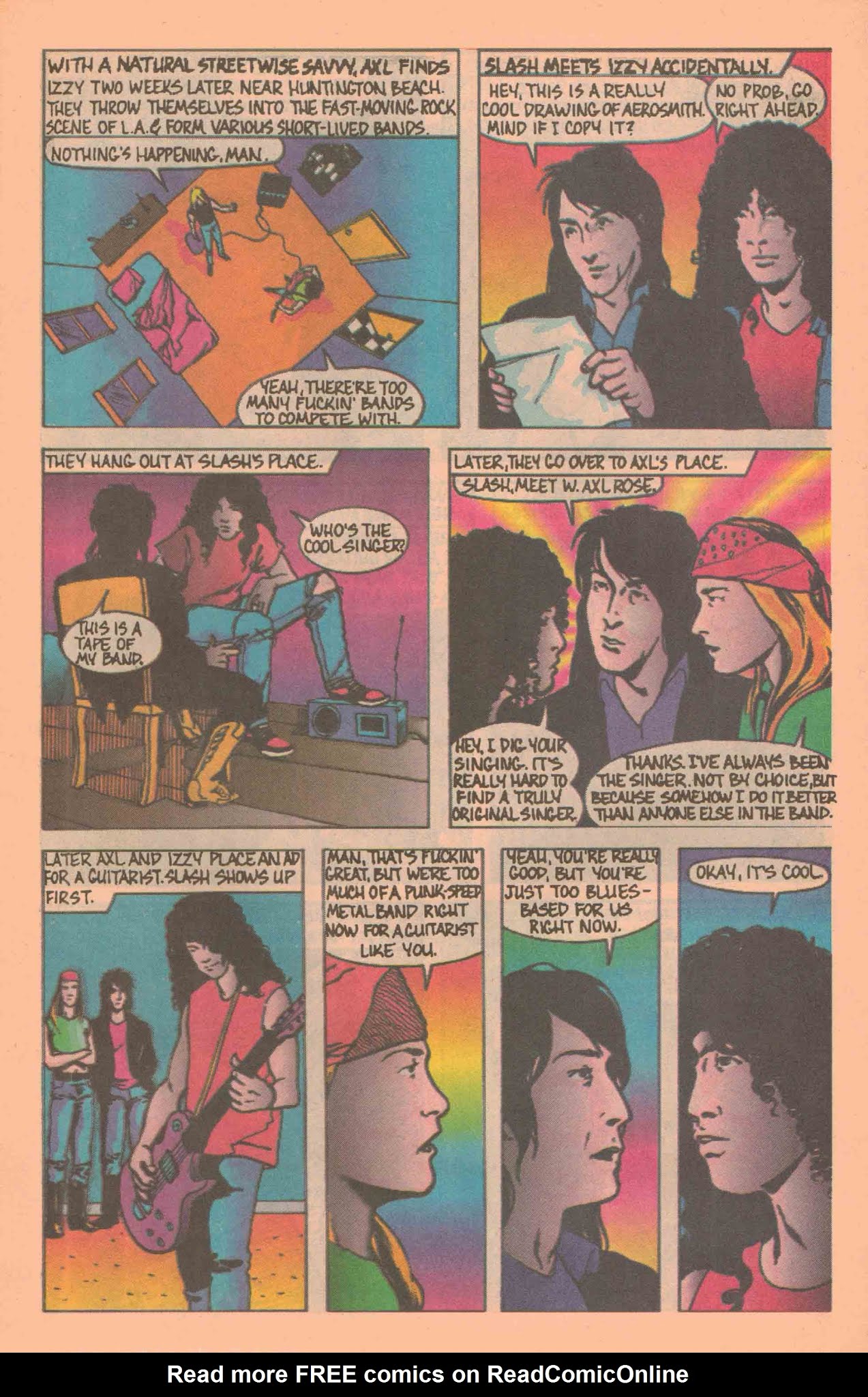Read online Rock N' Roll Comics comic -  Issue #1 - 7