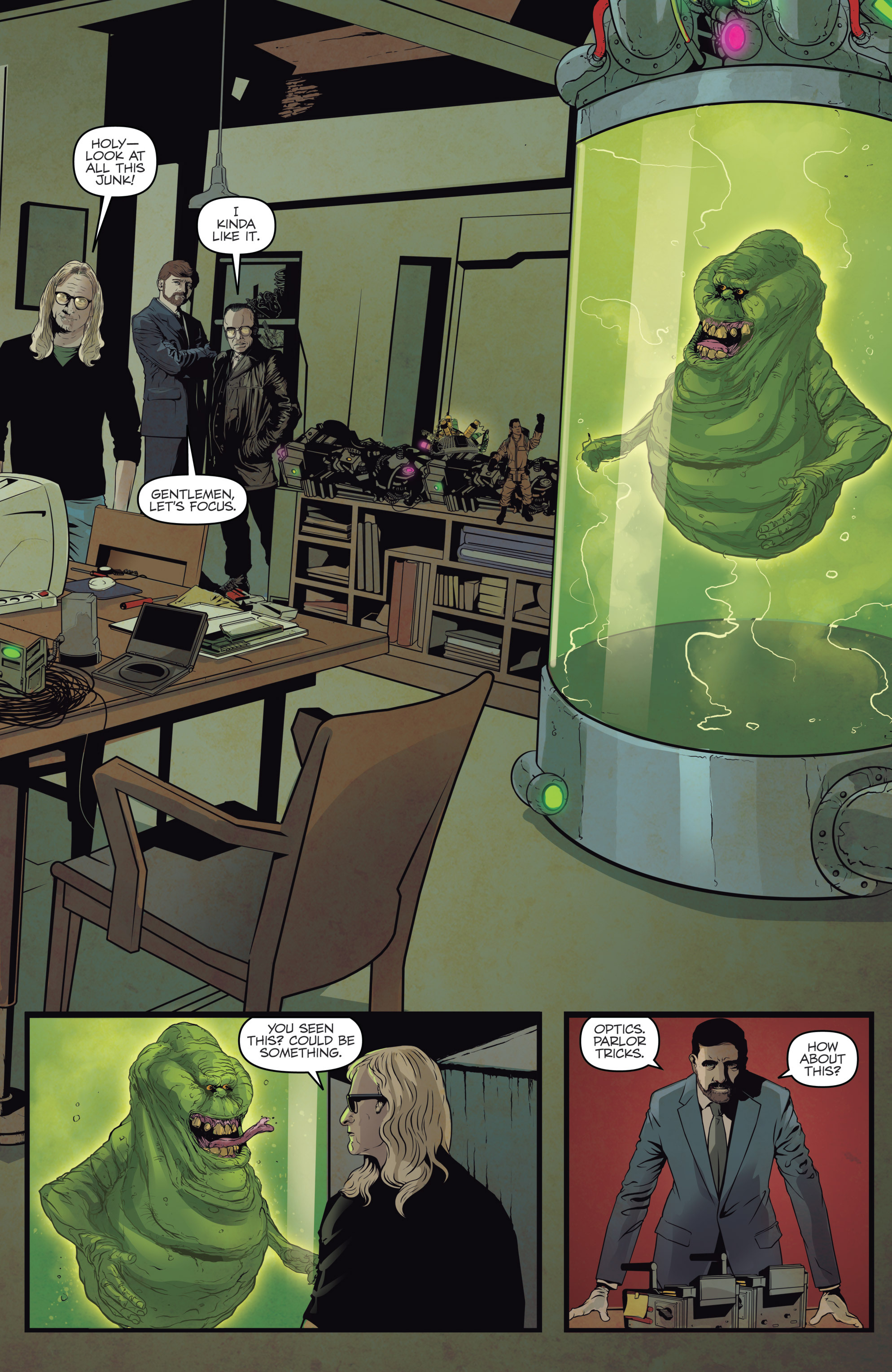 Read online The X-Files/Ghostbusters: Conspiracy comic -  Issue # Full - 9