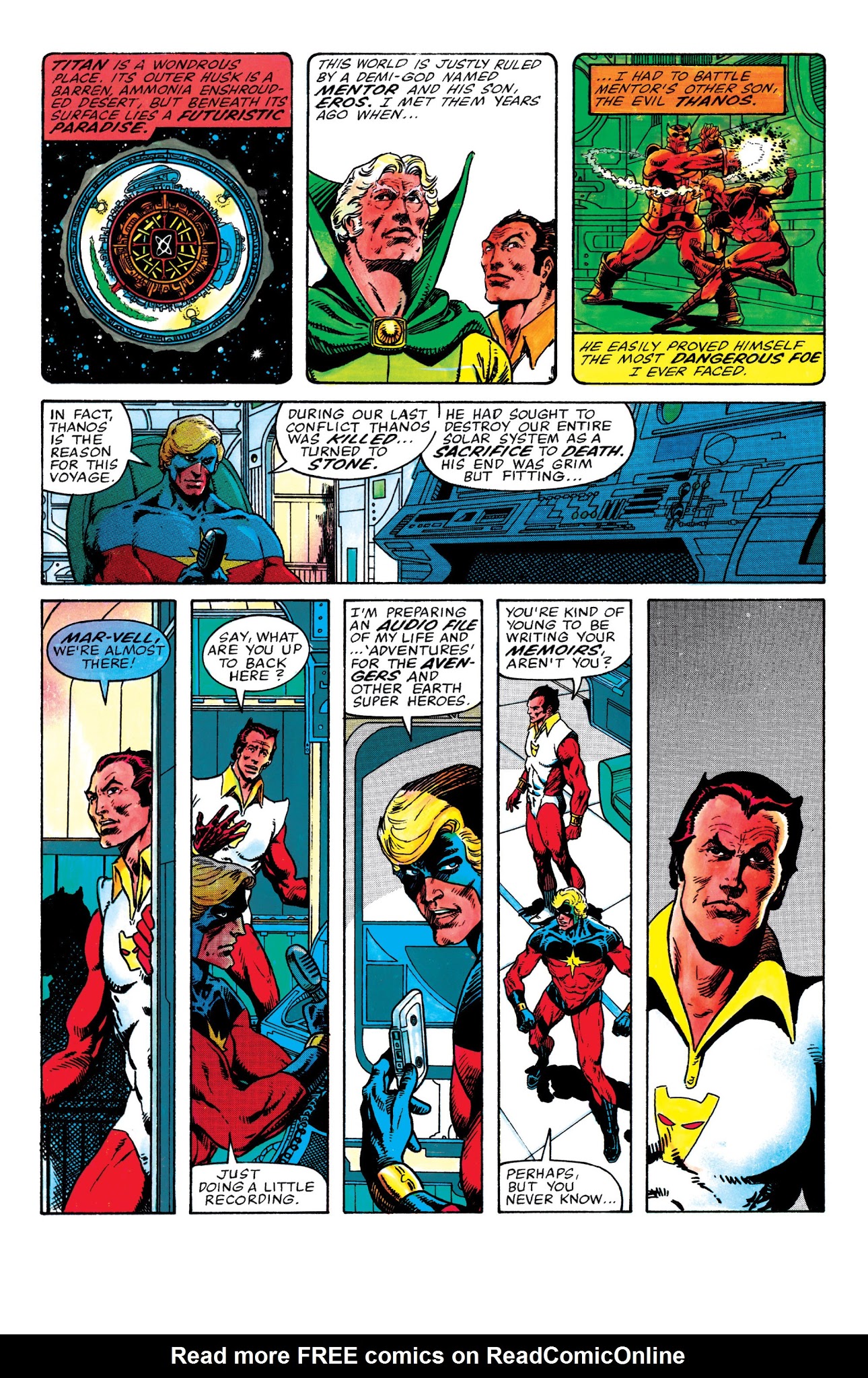 Read online Captain Marvel: The Death of Captain Marvel comic -  Issue # TPB - 60