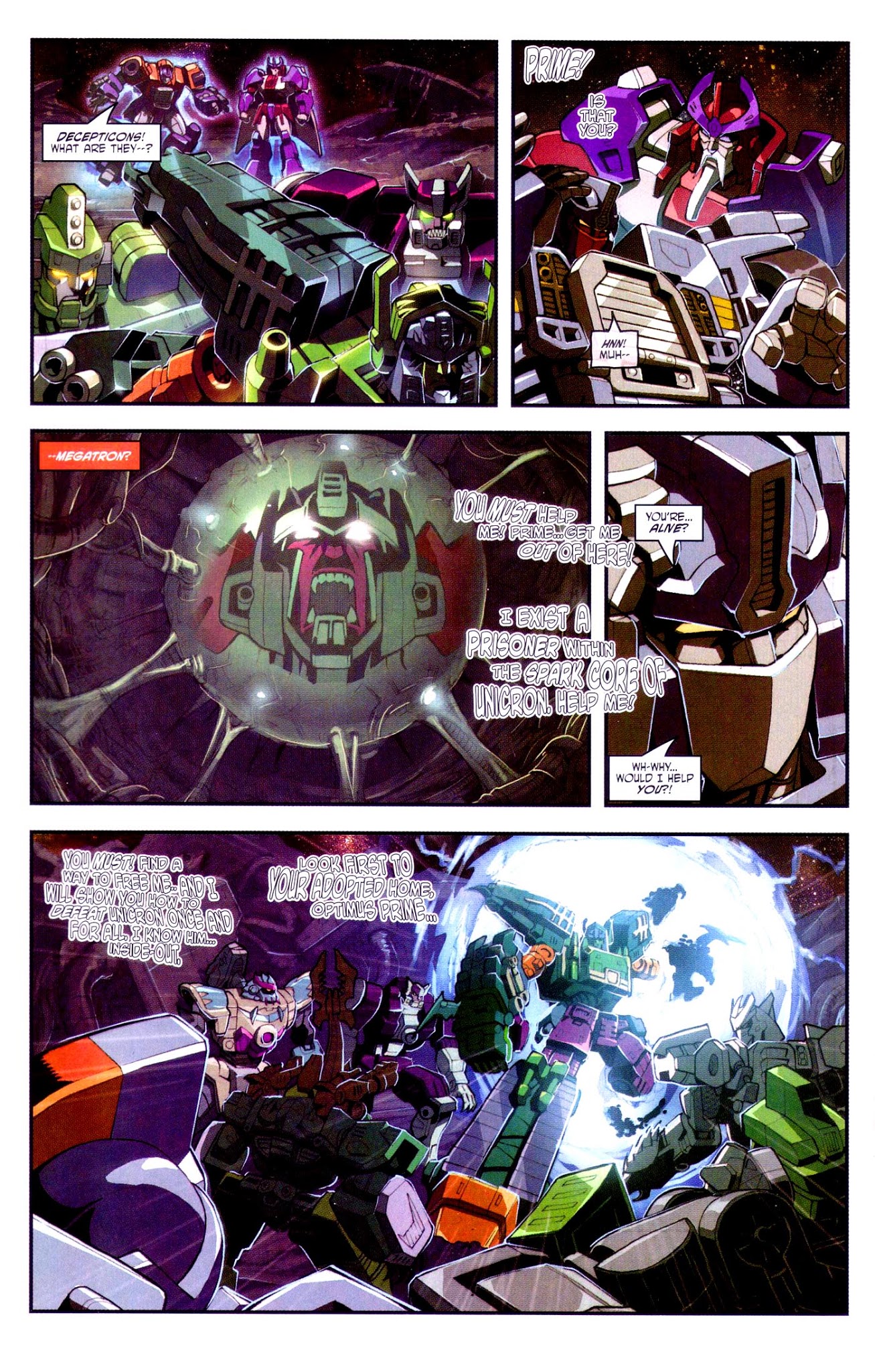 Read online Transformers Energon comic -  Issue #19 - 21