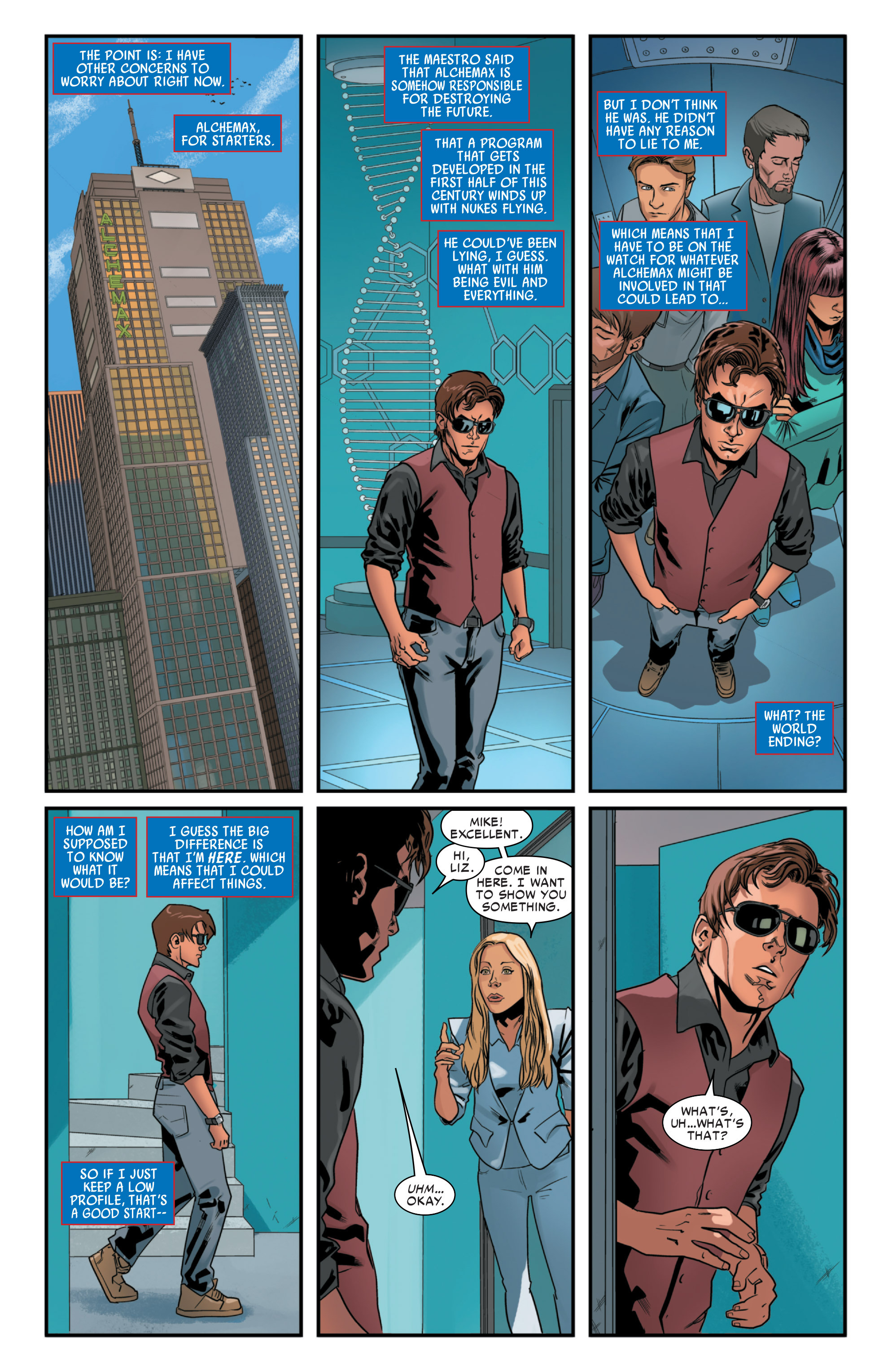 Read online Spider-Man 2099 (2014) comic -  Issue #11 - 8