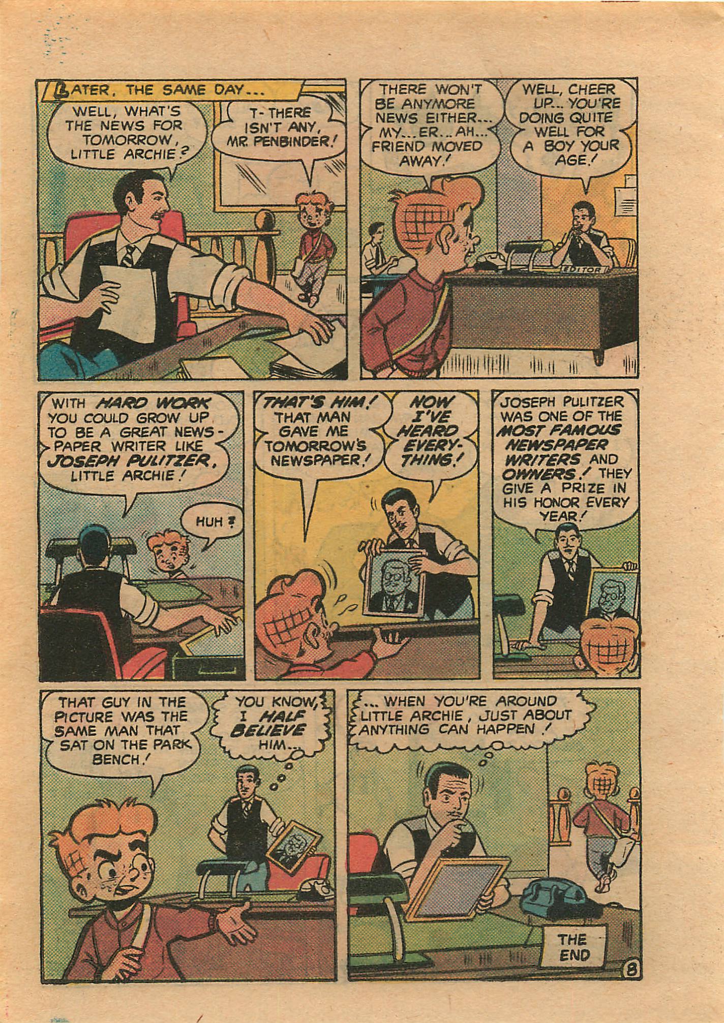Read online Little Archie Comics Digest Magazine comic -  Issue #9 - 17