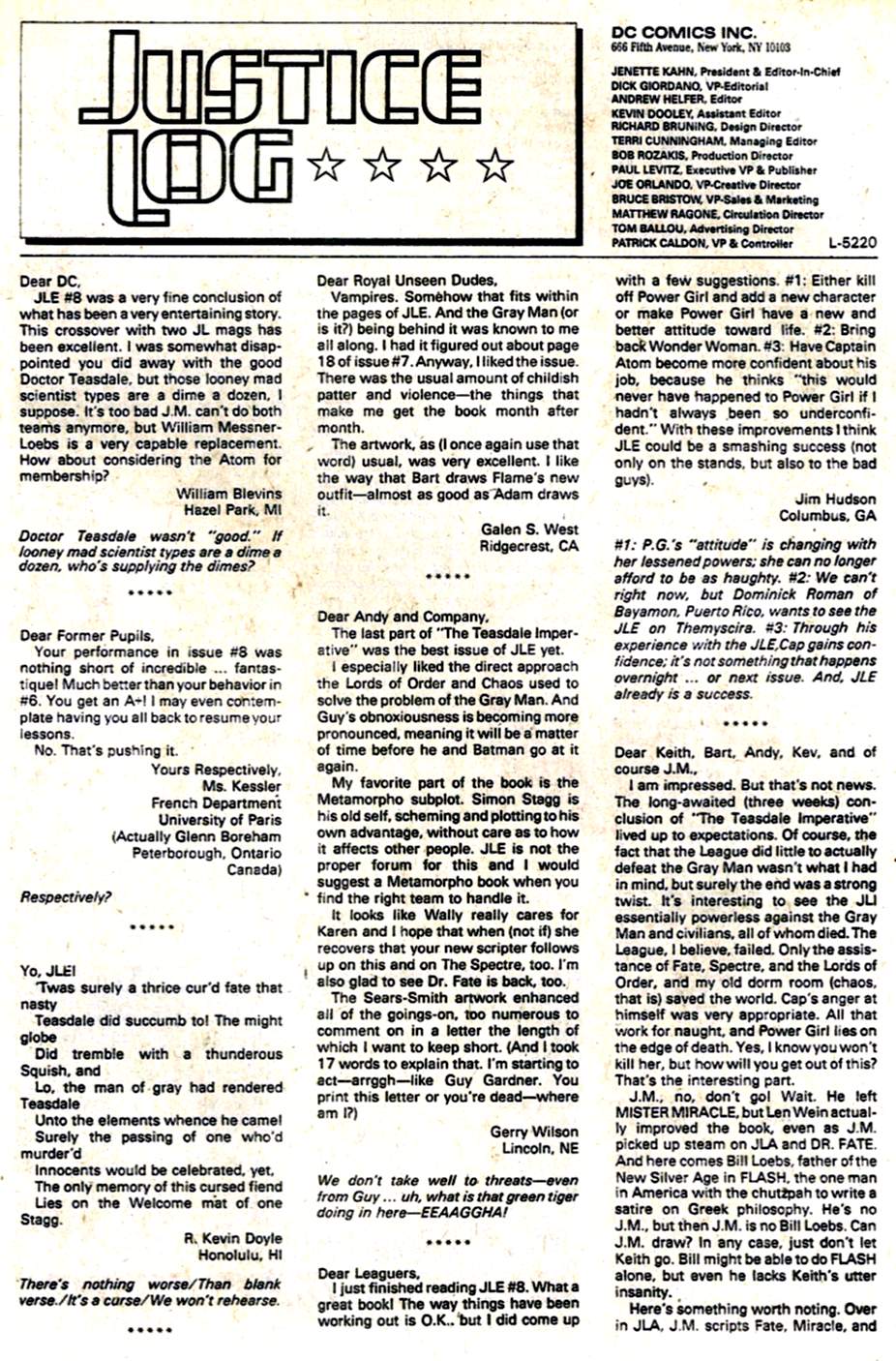 Read online Justice League Europe comic -  Issue #11 - 24