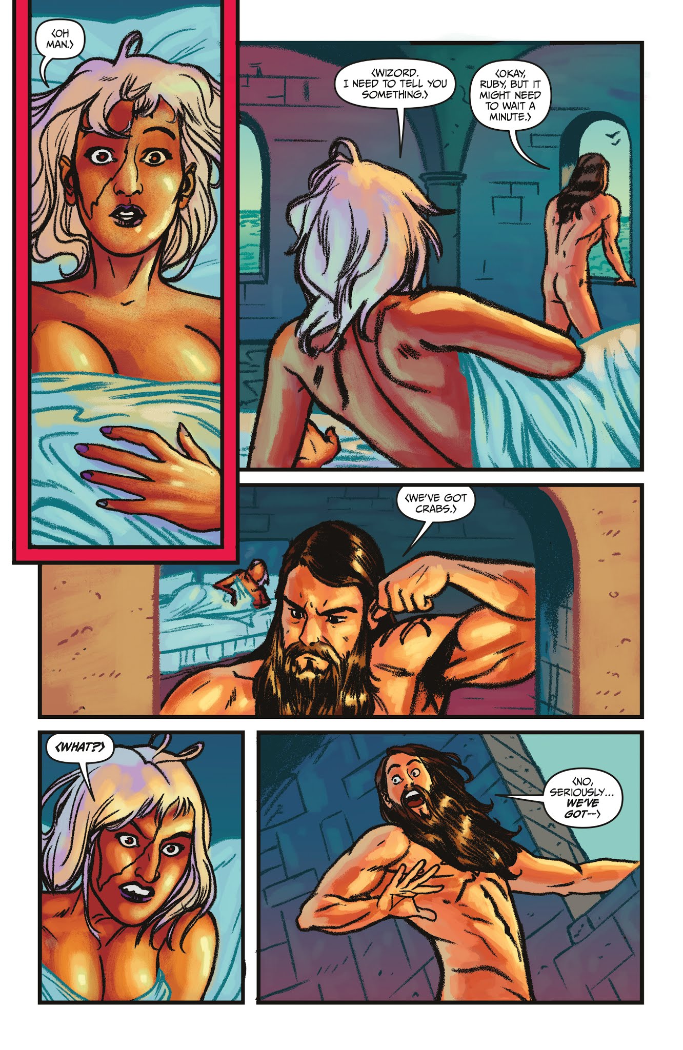 Read online Curse Words Summer Swimsuit Special comic -  Issue # Full - 16