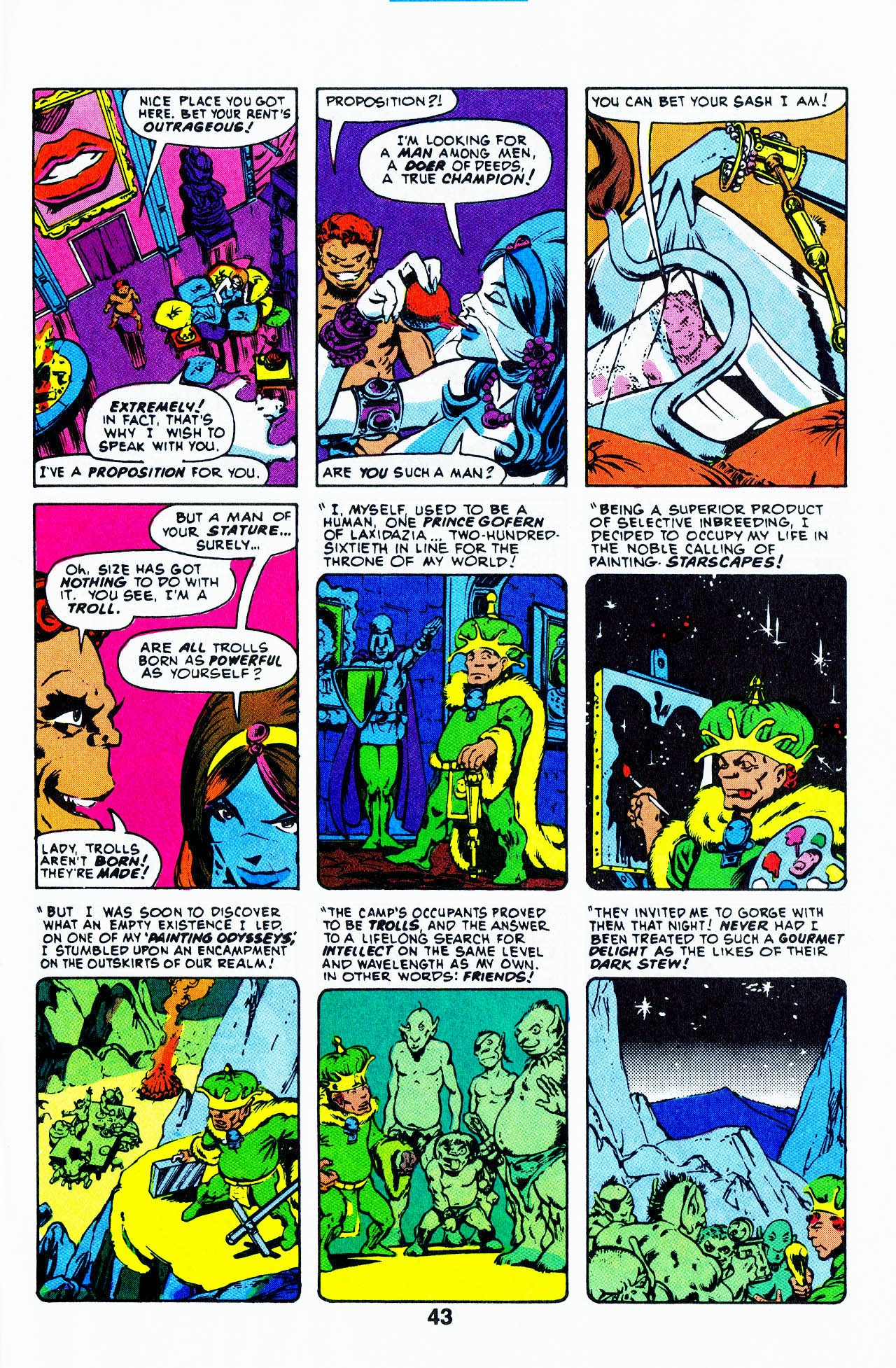 Read online Warlock (1992) comic -  Issue #3 - 45