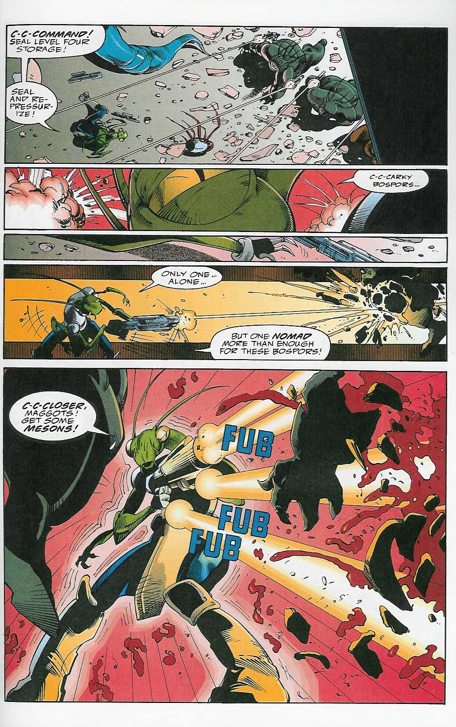 Read online Alien Legion: On the Edge comic -  Issue #2 - 22