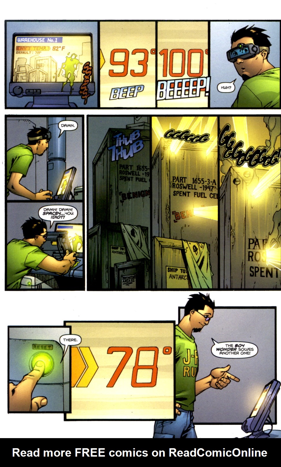 Read online Area 52 comic -  Issue #1 - 21