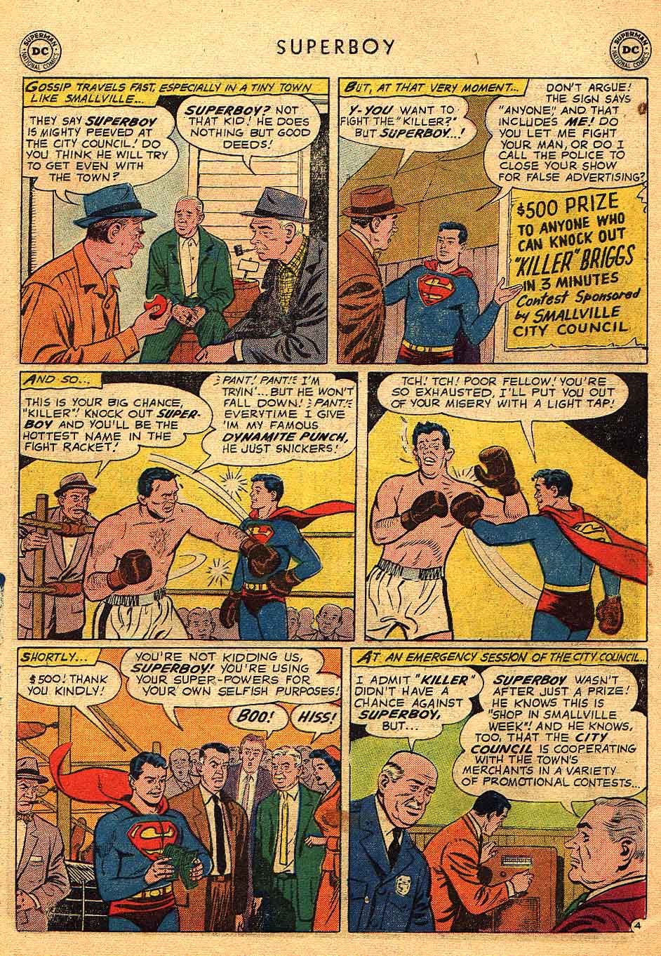 Read online Superboy (1949) comic -  Issue #79 - 5