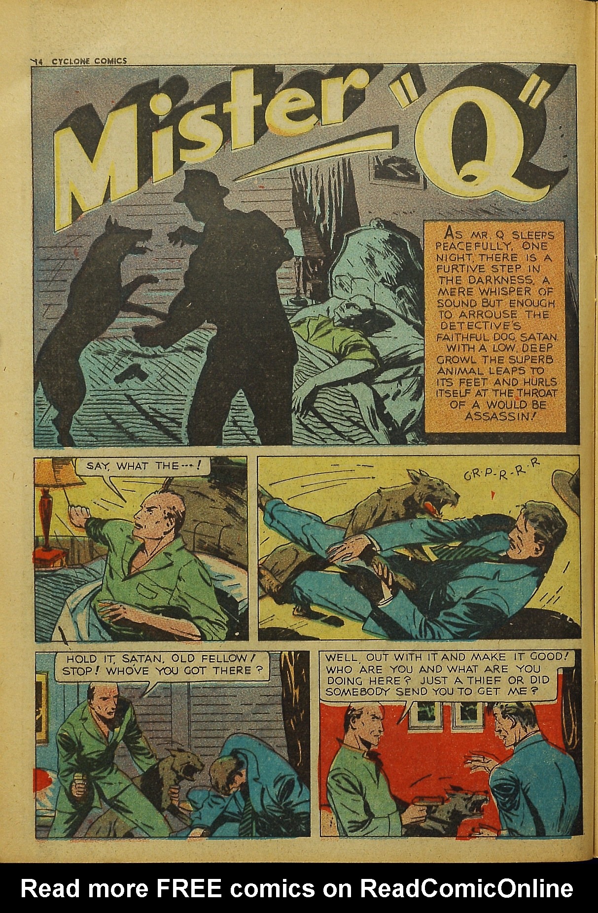 Read online Cyclone Comics comic -  Issue #5 - 16