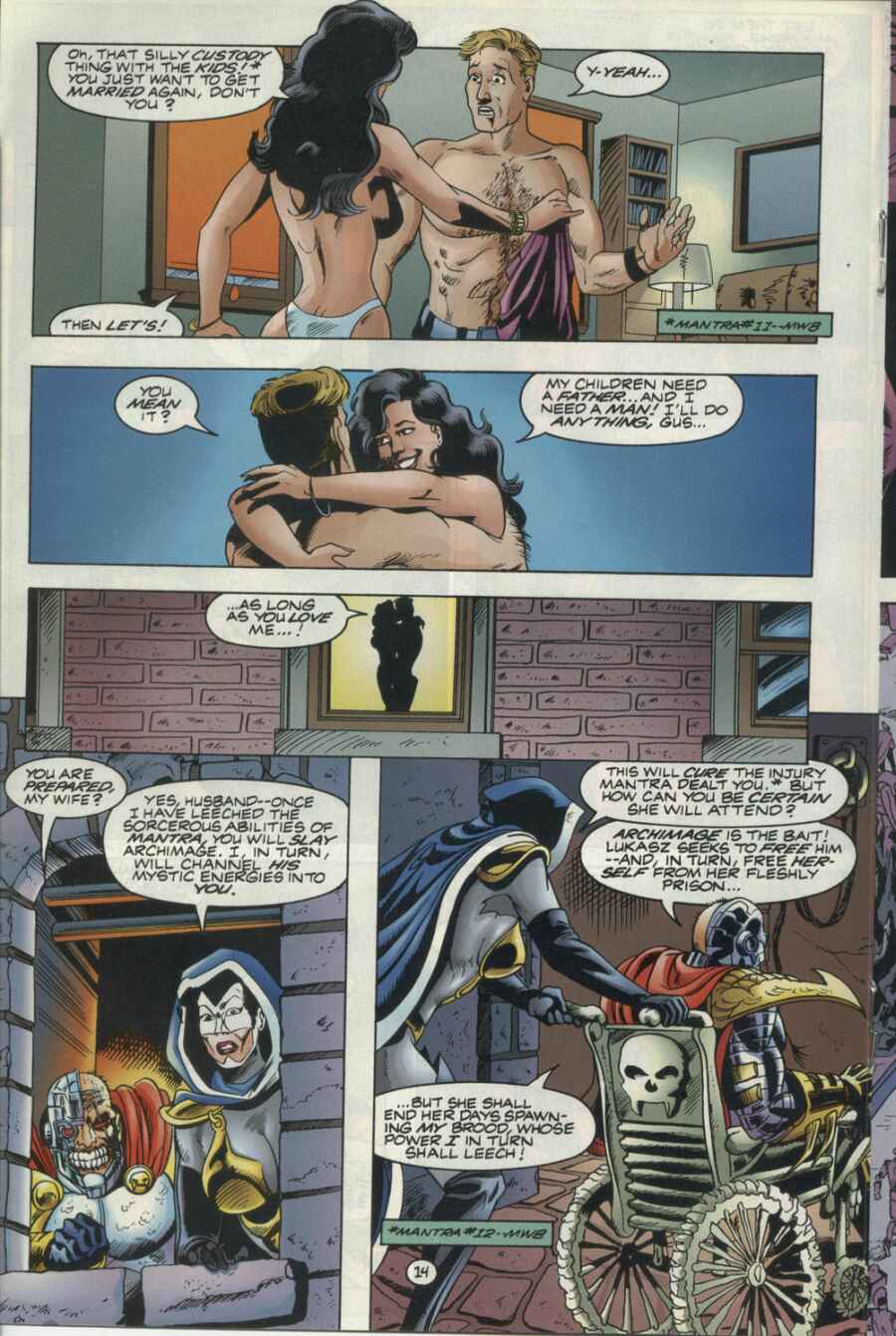 Read online Mantra comic -  Issue #14 - 15