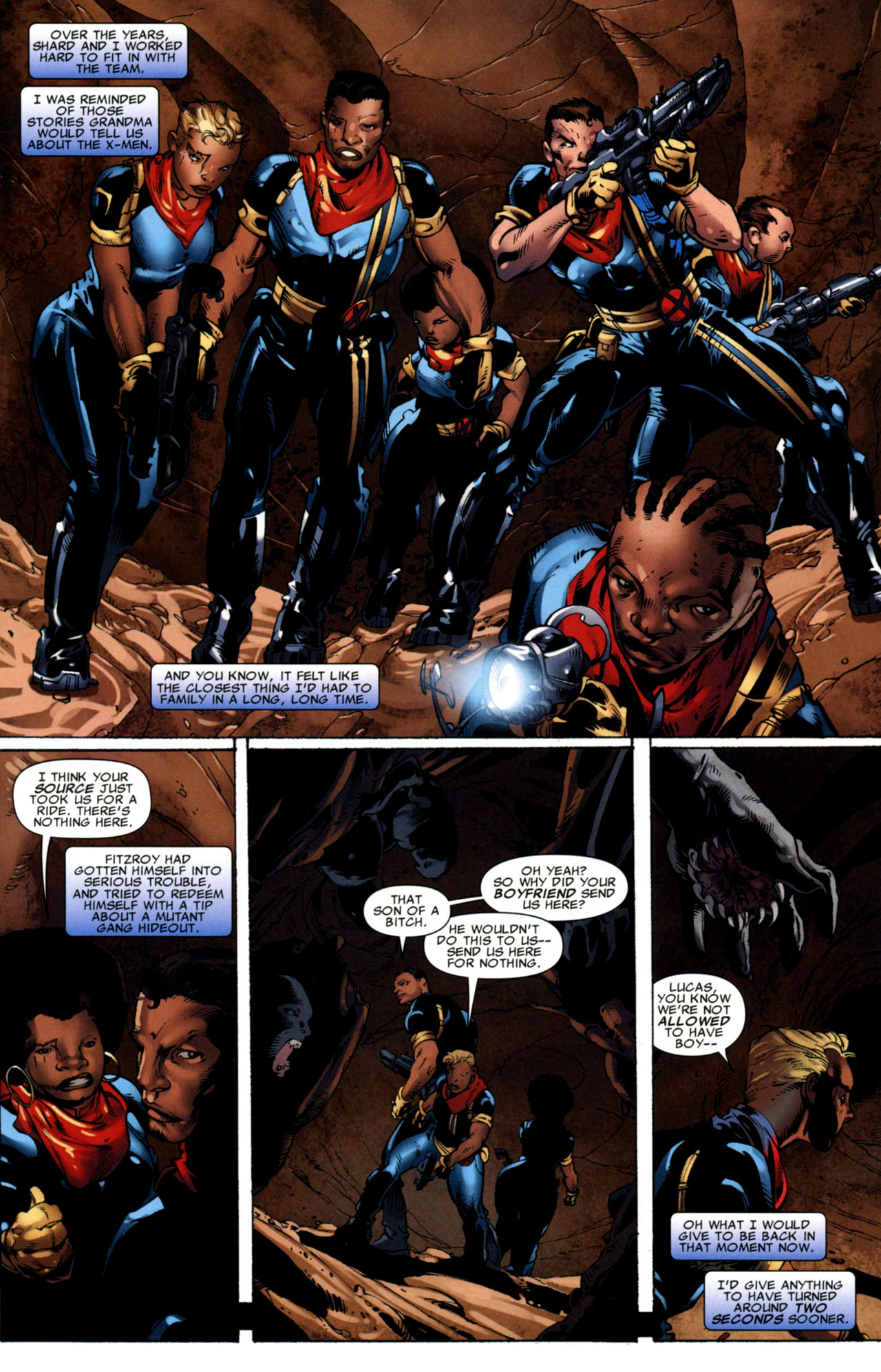 Read online X-Men: The Times and Life of Lucas Bishop comic -  Issue #2 - 20
