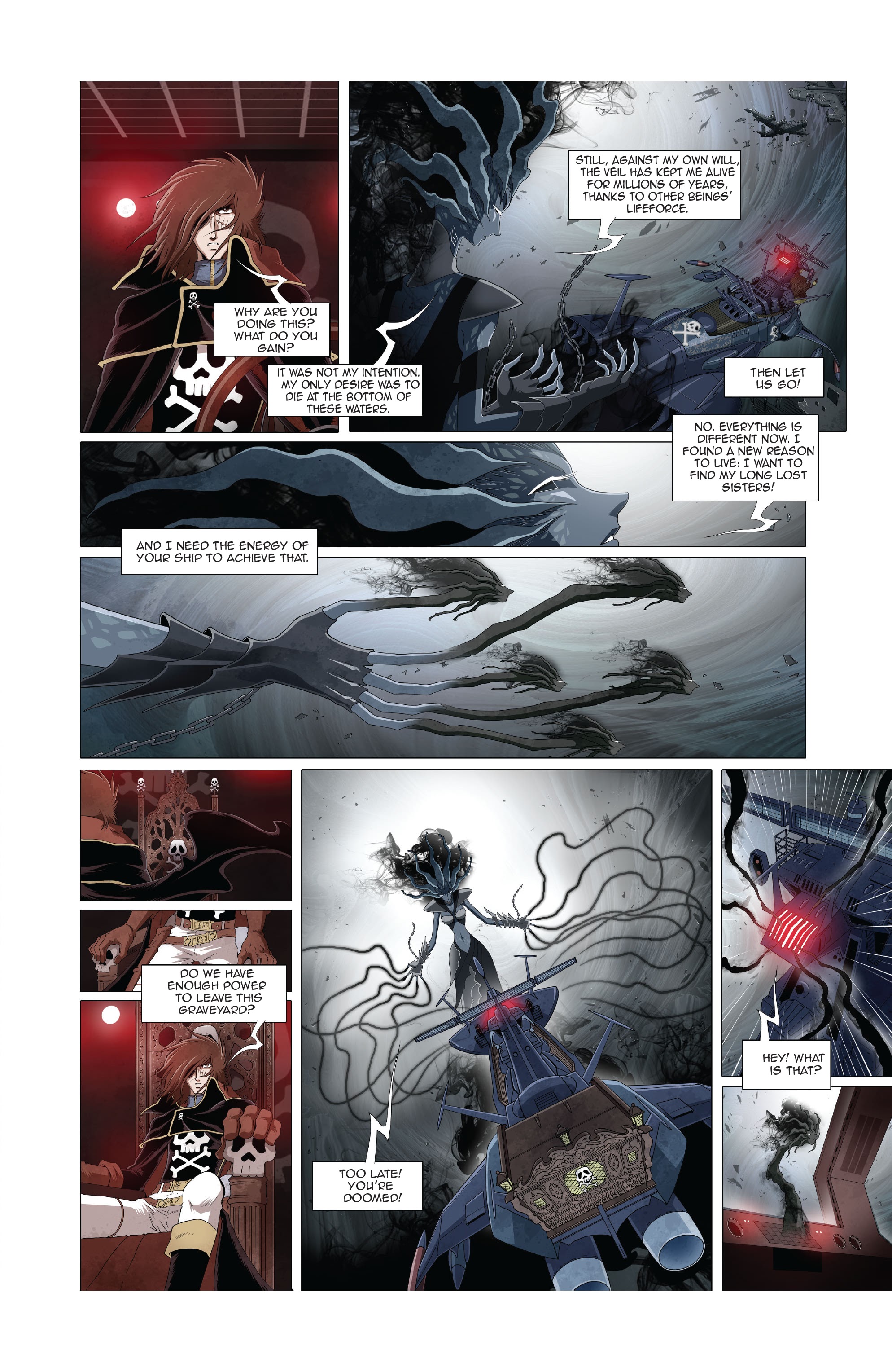 Read online Space Pirate Captain Harlock comic -  Issue #4 - 7