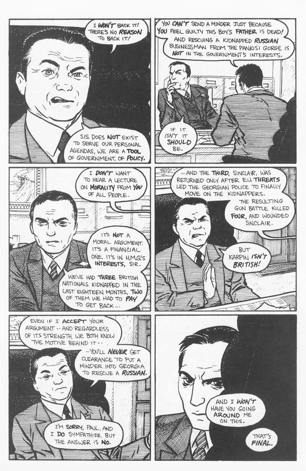 Read online Queen & Country comic -  Issue #17 - 11