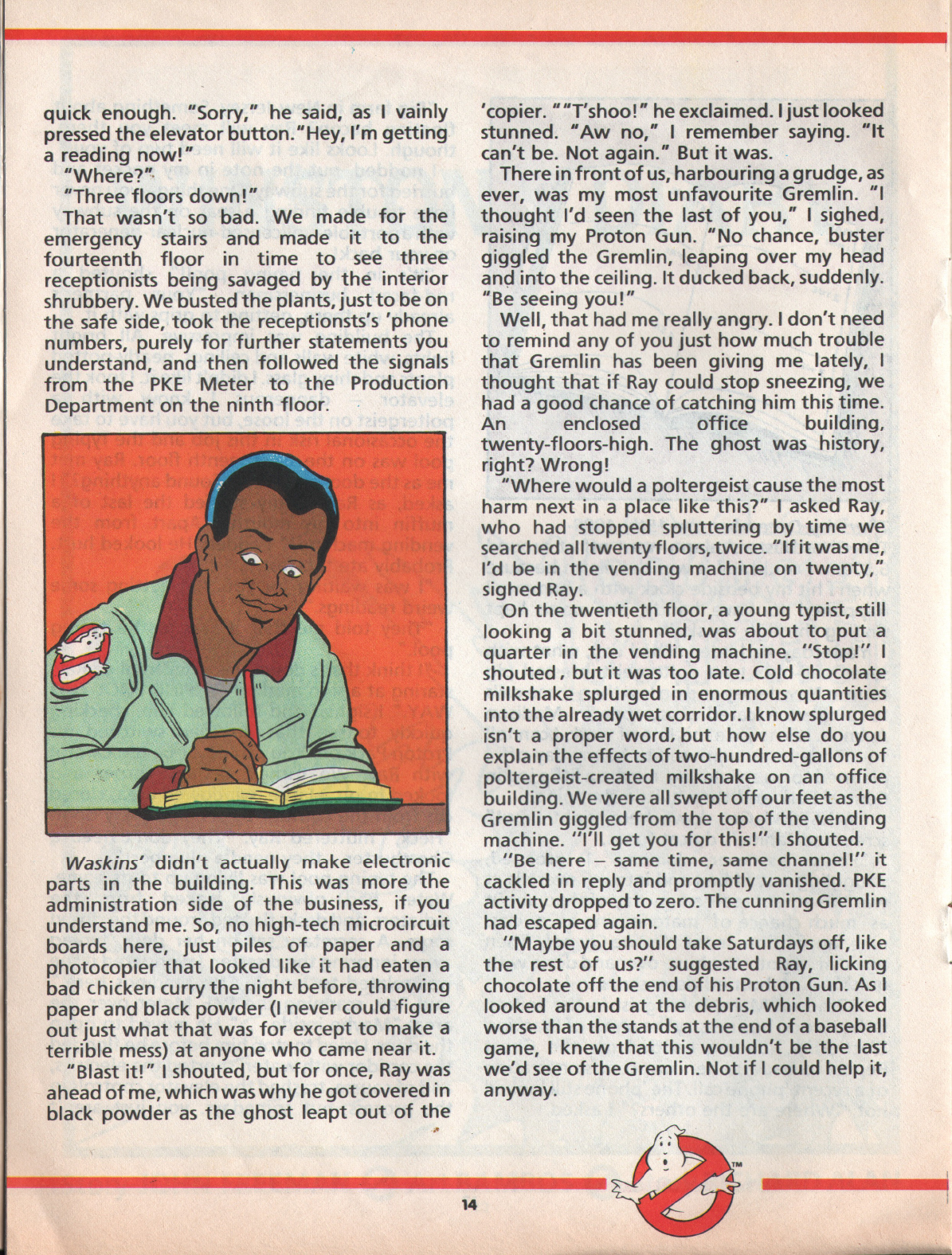 Read online The Real Ghostbusters comic -  Issue #27 - 14