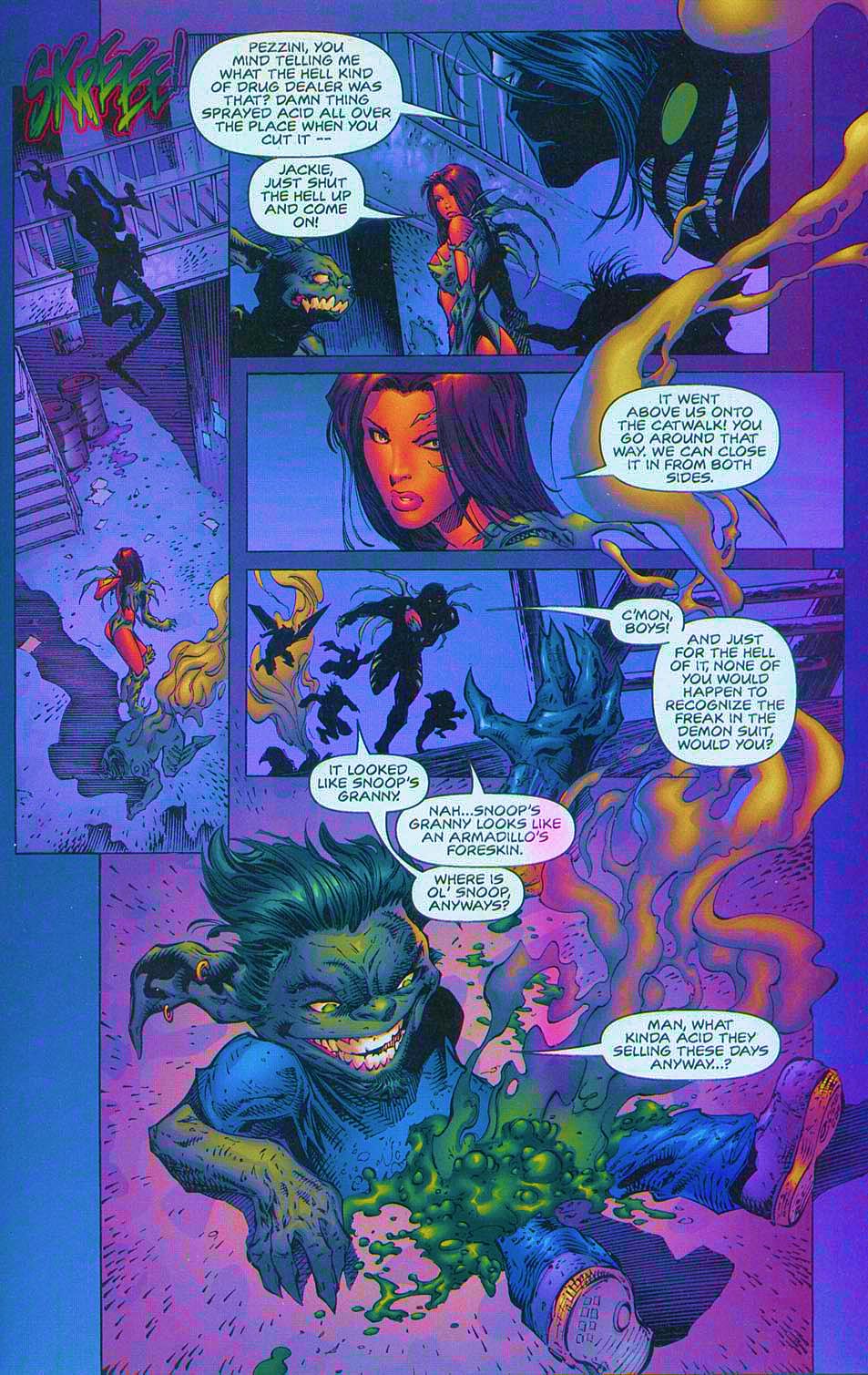 Read online Overkill: Witchblade/Aliens/Darkness/Predator comic -  Issue #1 - 37