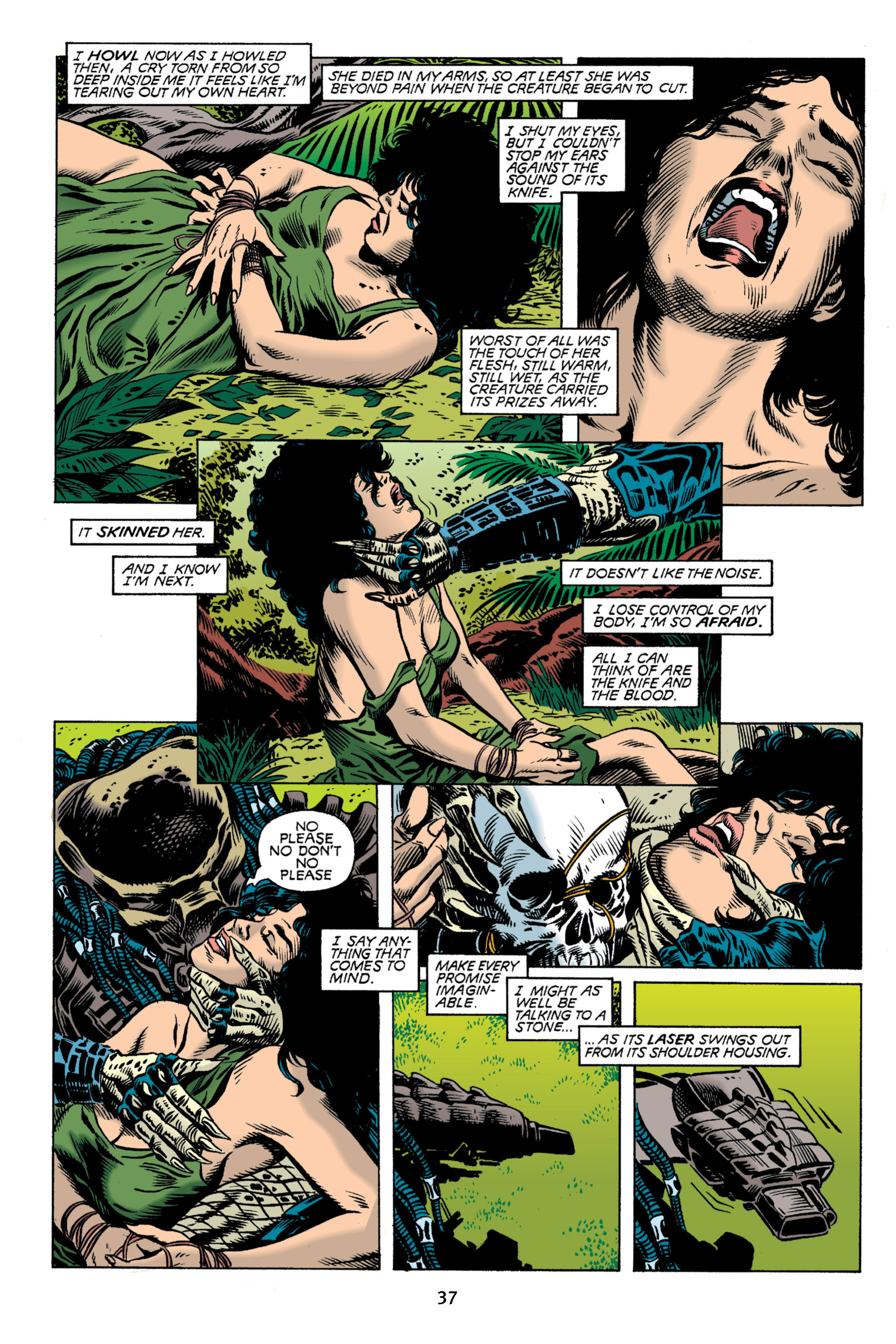 Read online Aliens vs. Predator Omnibus comic -  Issue # _TPB 2 Part 1 - 37